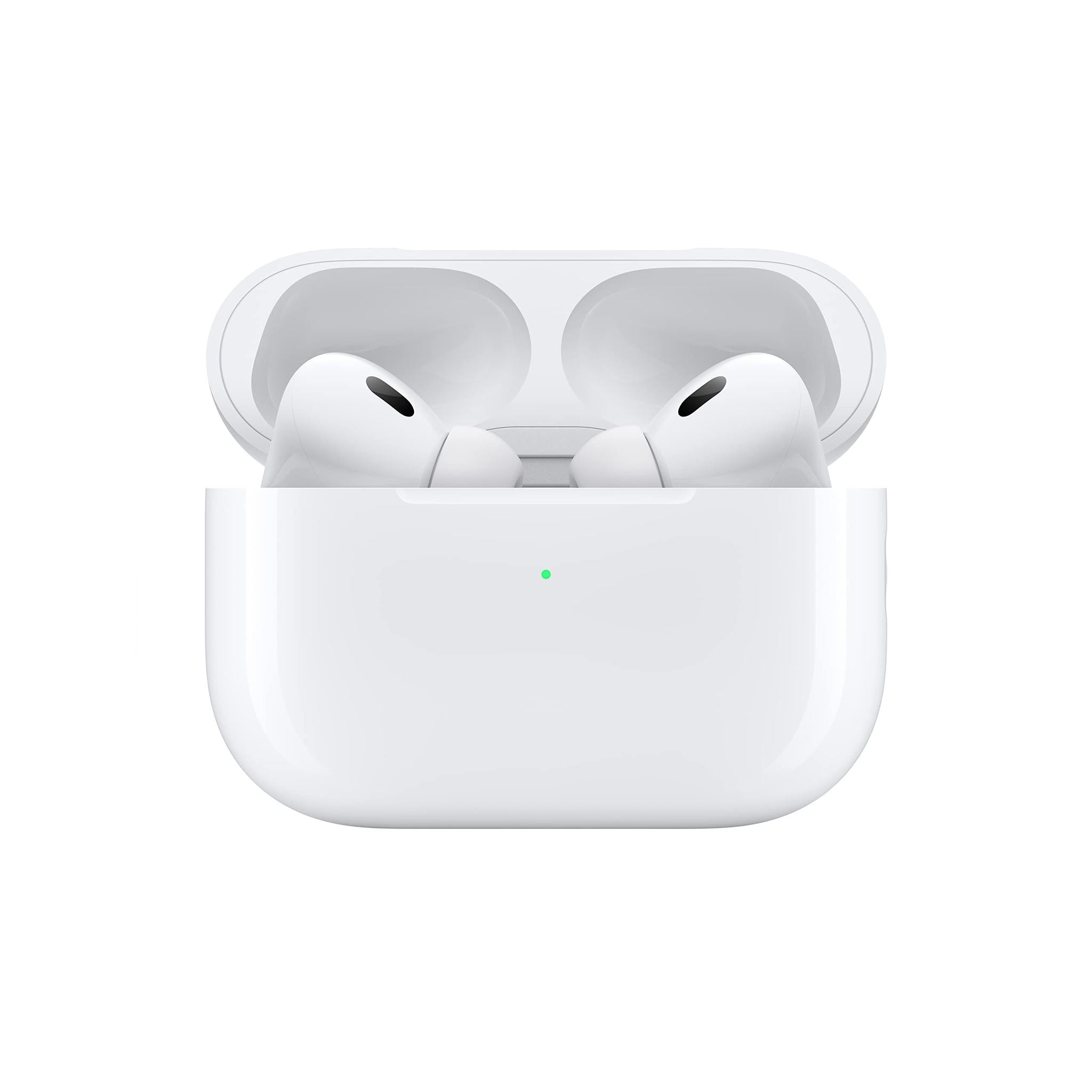 Apple AirPods Pro (2nd Generation) Wireless Earbuds with MagSafe Charging Case. Active Noise Cancelling, Personalized Spatial Audio, Customizable Fit, Bluetooth Headphones for iPhone