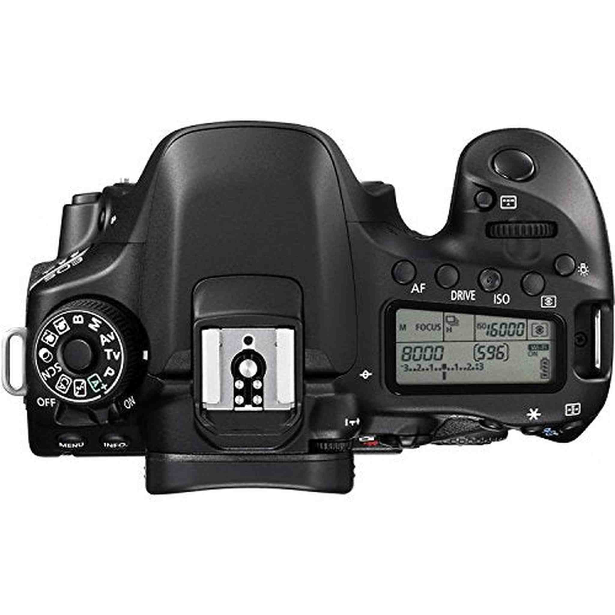 Canon EOS 80D DSLR Camera Body Only Memory Bundle International Model Canon