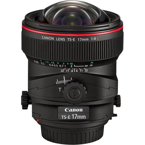 Canon TS-E 17mm f/4L Tilt-Shift Lens for Canon EF Mount + Accessories International Model with 2 Year Warranty Canon