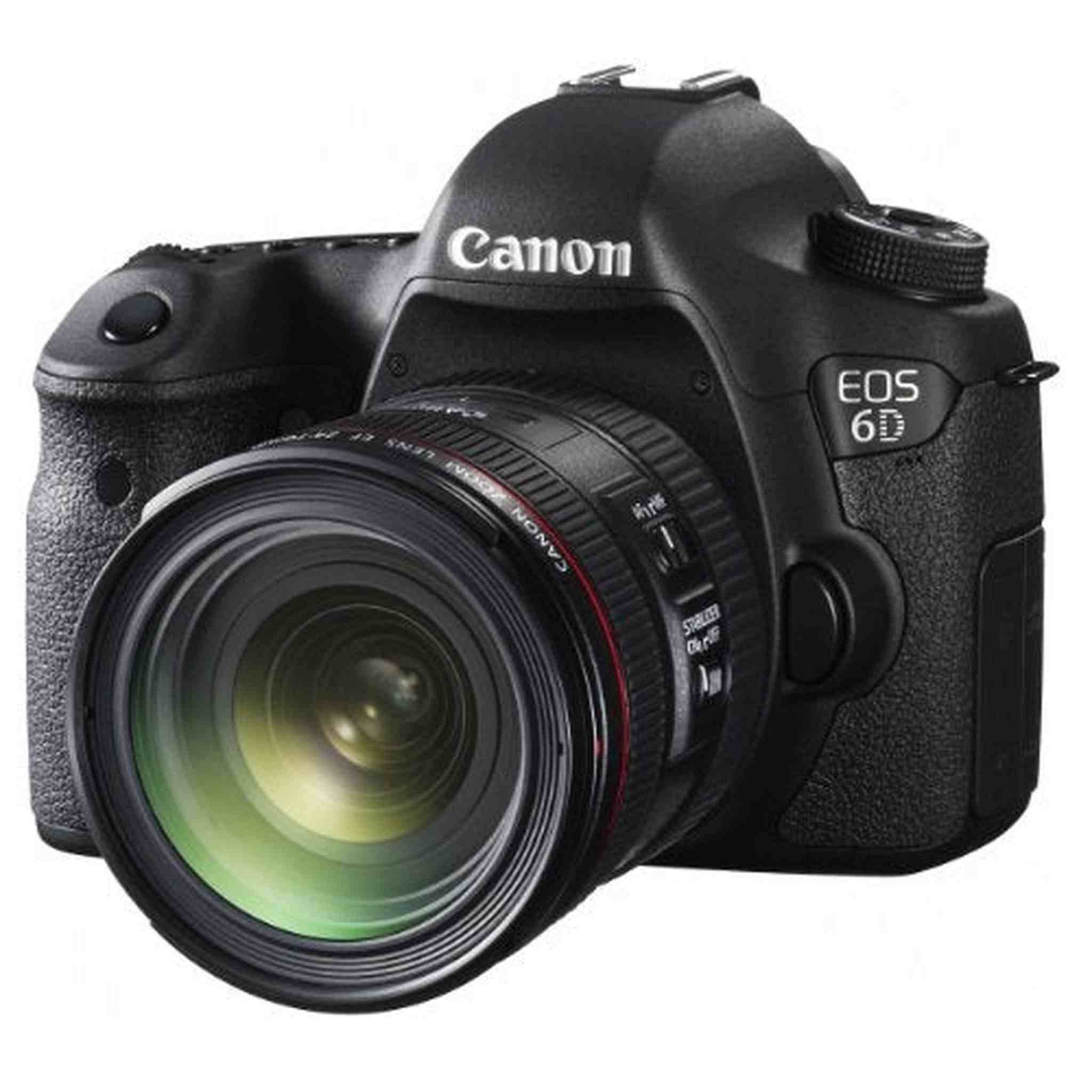 Canon EOS 6D with EF 24-70mm F4L IS USM Lens - International Version No Warranty Canon