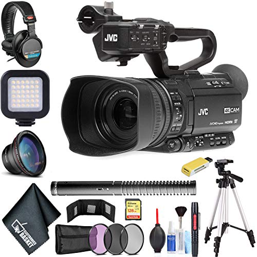 JVC GY-HM180 Ultra HD 4K Camcorder Master Bundle JVC