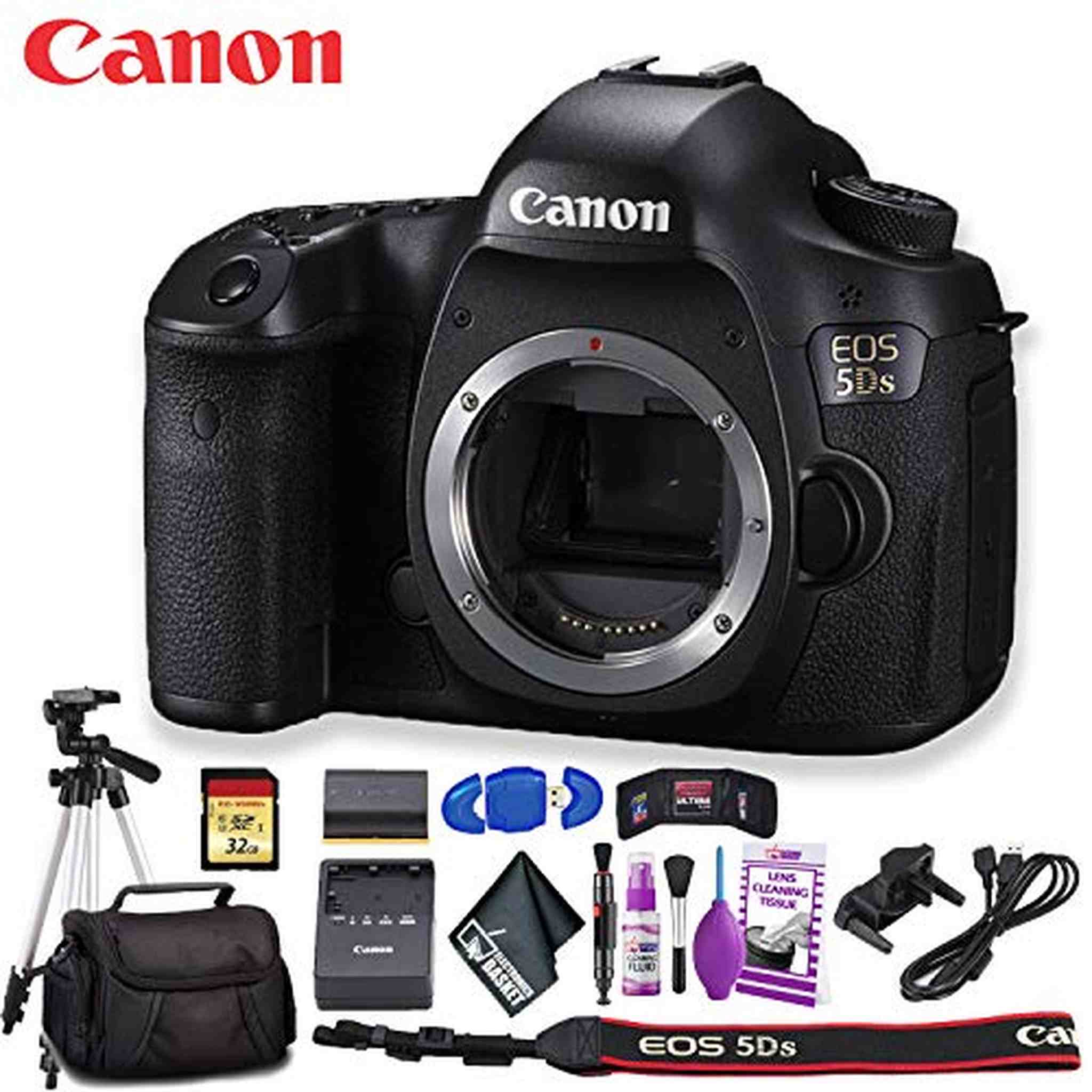 Canon EOS 5DS DSLR Camera Intl Model Pro Kit Canon