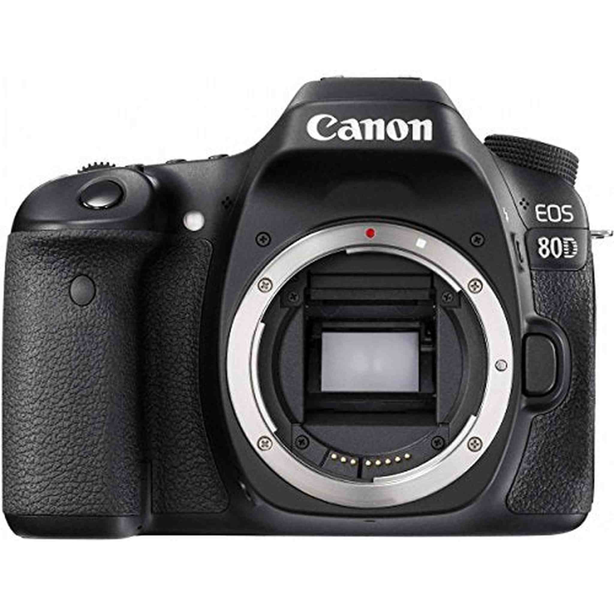 Canon EOS 80D Digital SLR Camera Body Black International Model No Warranty Canon