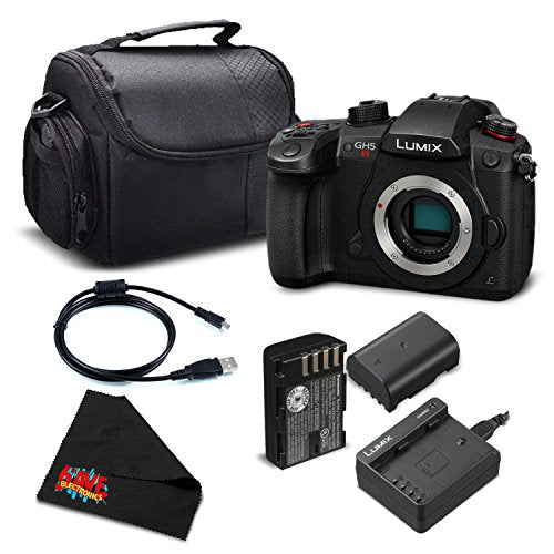 Panasonic Lumix DC-GH5S Mirrorless Micro Four Thirds Digital Camera DC-GH5S - Bronze + Level Bundle- International Versi Panasonic