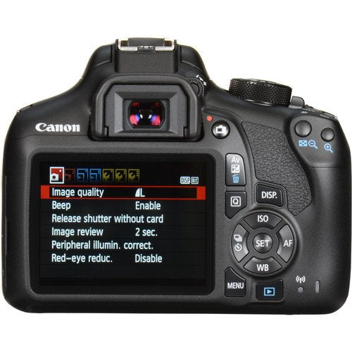 Canon EOS Rebel T6 Digital SLR Camera Bundle with EF-S 18-55mm f/3.5-5.6 IS II Lens with 32GB Memory Card + More Canon