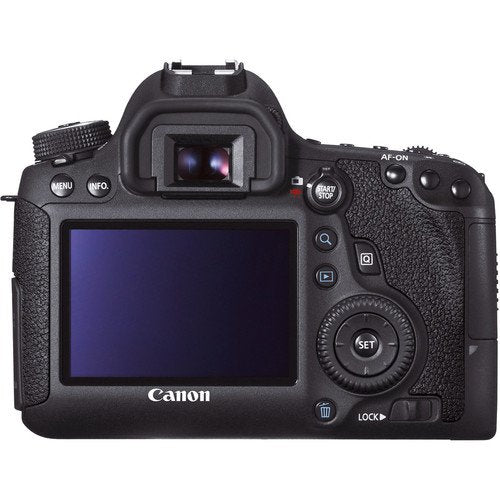 Canon EOS 6D DSLR Camera 8035B002 W/Bag, Extra Battery, LED Light, Mic, Filters and More - Advanced Bundle Canon