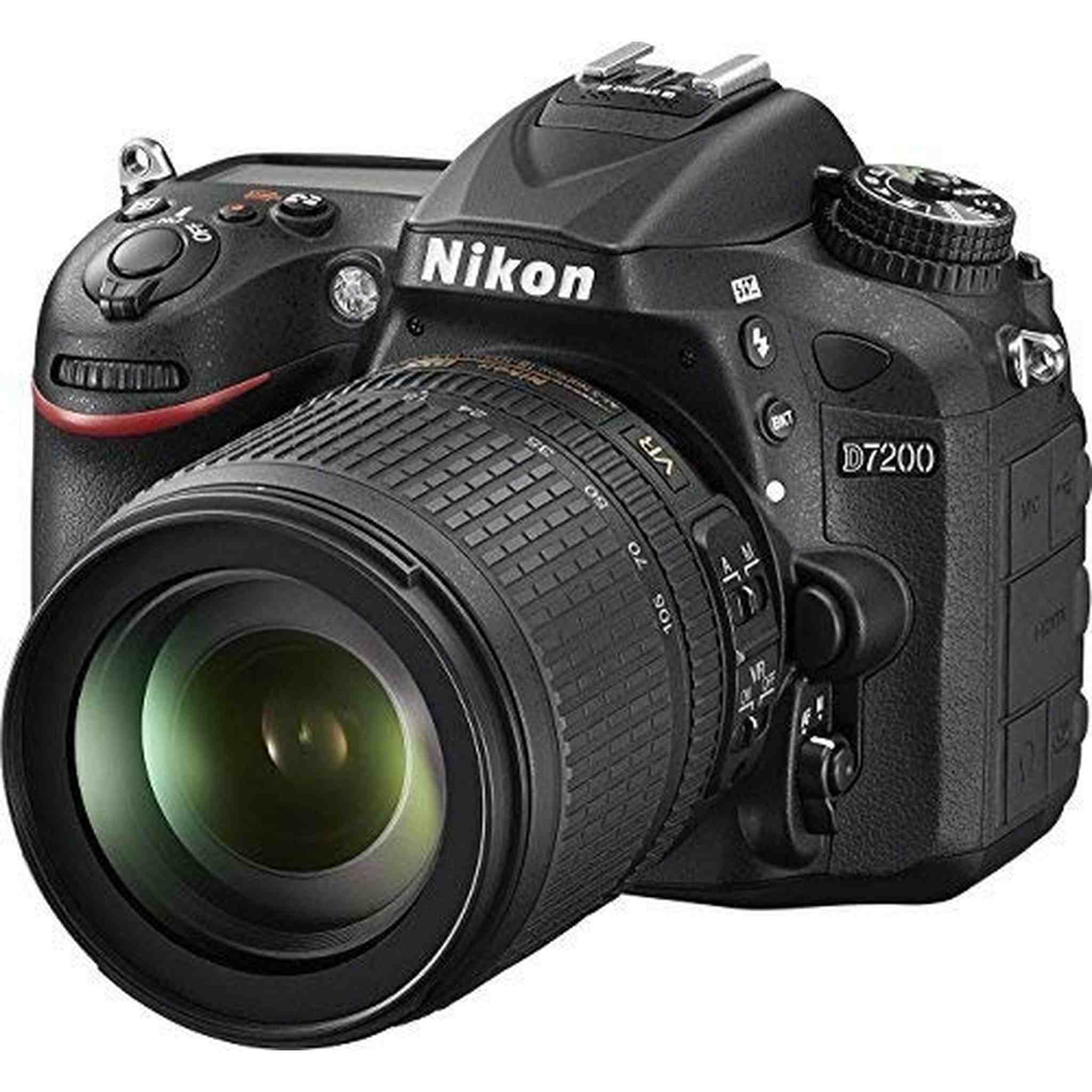 Nikon D7200 DSLR Camera with 18-105 mm f/3.5-5.6 Zoom Lens Nikon