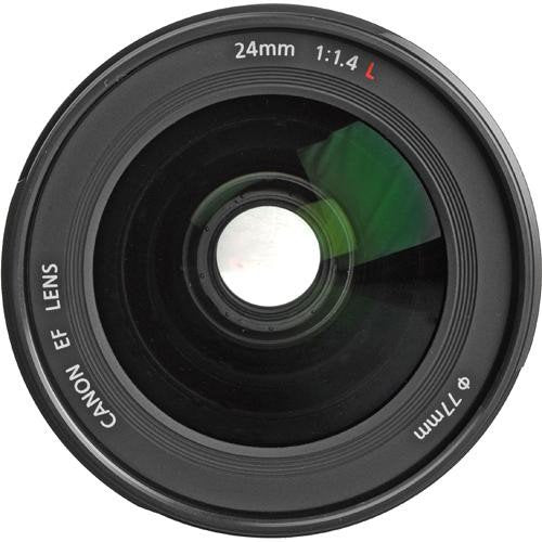 Canon EF 24mm f/1.4L II USM Lens for Canon EF Mount + Accessories International Model with 2 Year Warranty Canon