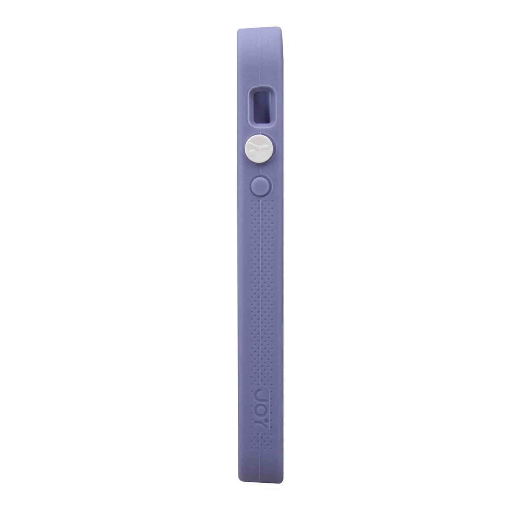 The Joy Factory Jugar Soft Silicone Case with Metal Frame for iPhone5/5S, CSD102 Purple The Joy Factory