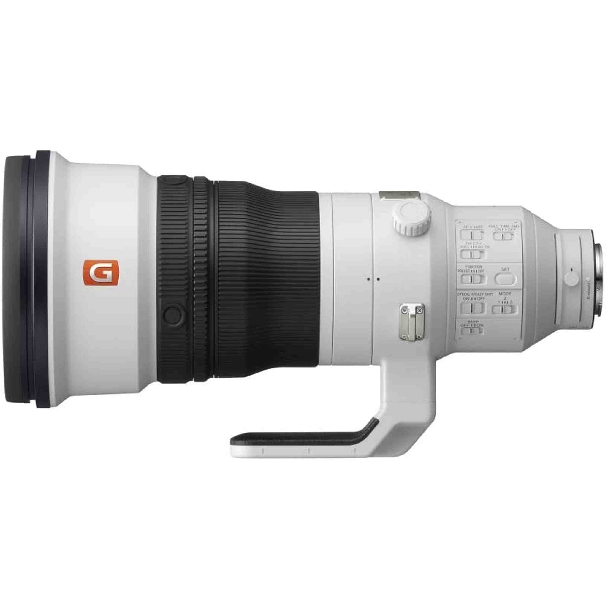 Sony SEL400F28GM 400mm F/2.8-2.8 Fixed Prime Camera Lens, White Sony