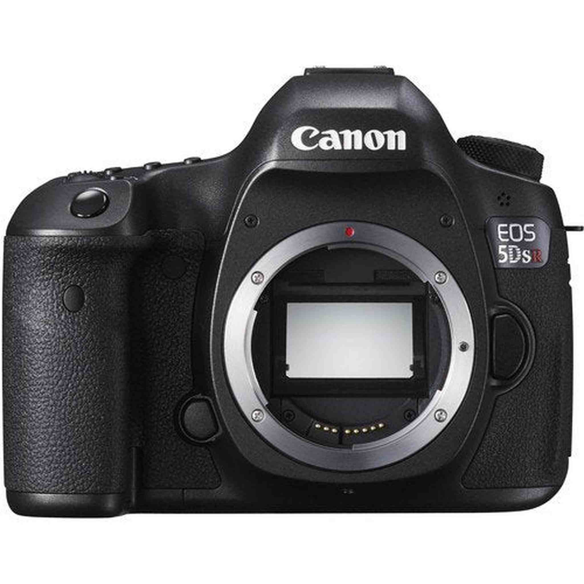 Canon EOS 5DS R Digital SLR Camera Body Only - Bundle with 32GB Memory Card + Spare Battery + More International Versi Canon