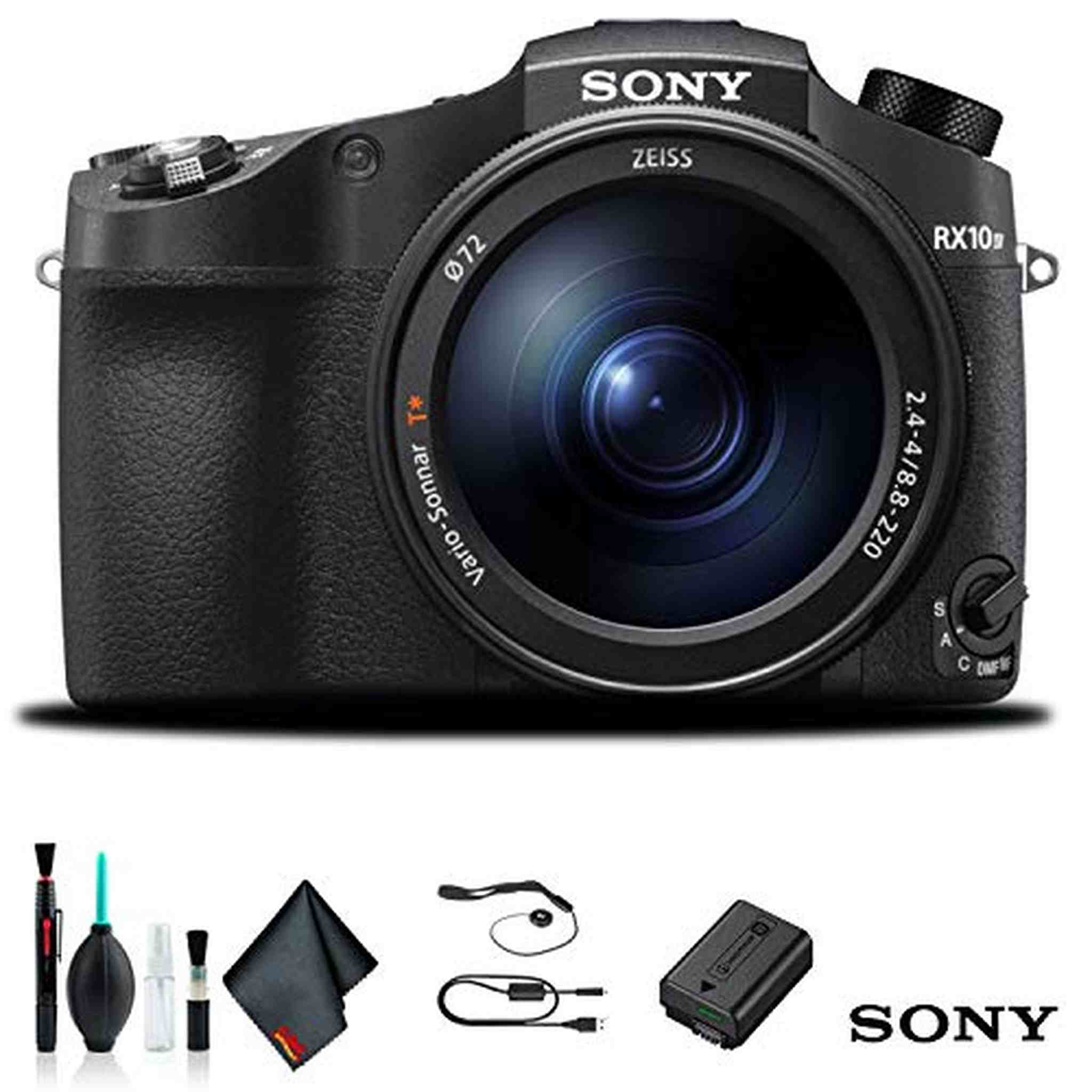 Sony Cyber-shot DSC-RX10 IV Camera DSCRX10M4/B Starter Kit Sony