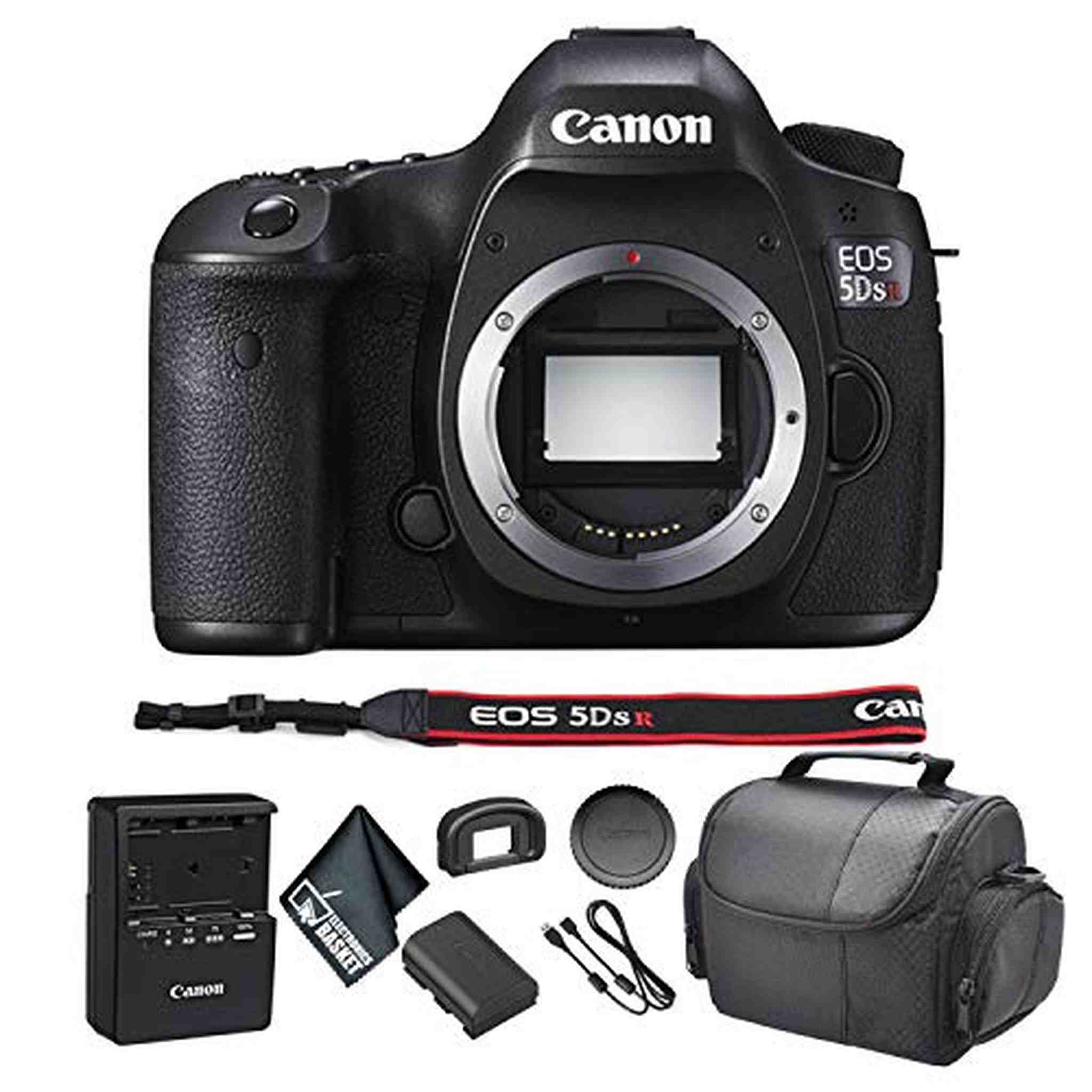 Canon EOS 5DS R DSLR Camera Deluxe Bundle 01 Canon