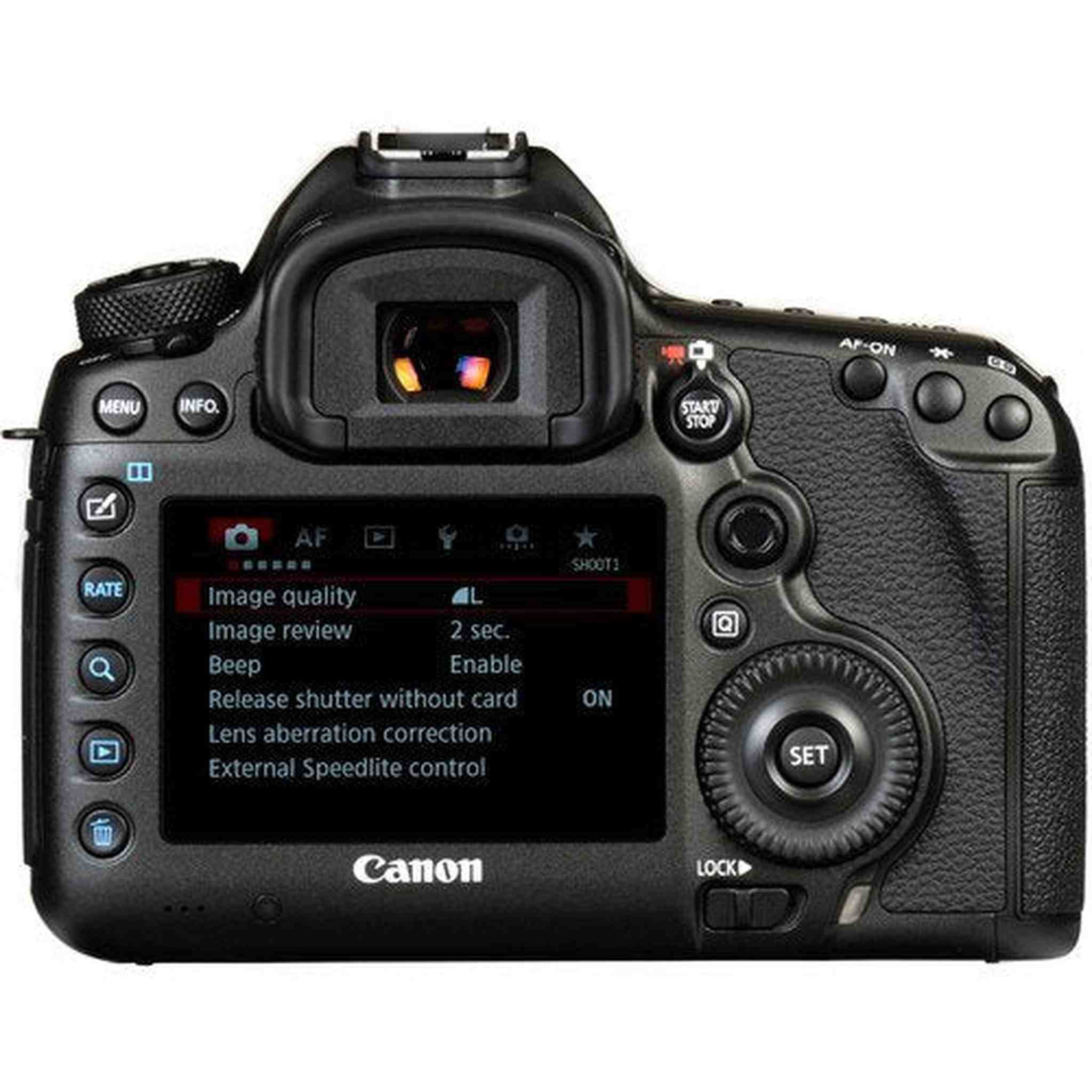 Canon EOS 5DS R Digital SLR Camera Body Only - Bundle with 32GB Memory Card + Spare Battery + More International Versi Canon