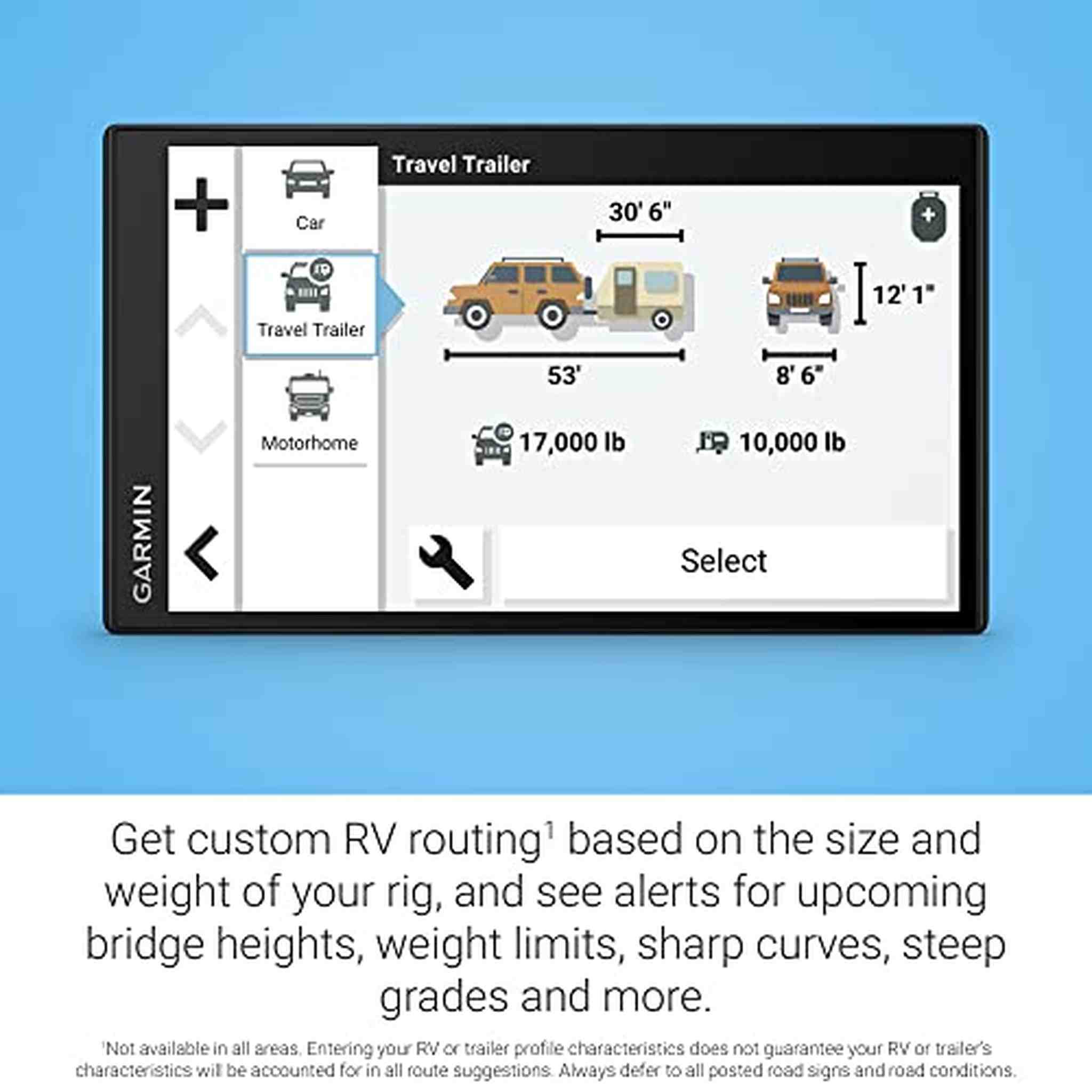 Garmin RV 795, Large, Easy-to-Read 7” GPS RV Navigator Garmin