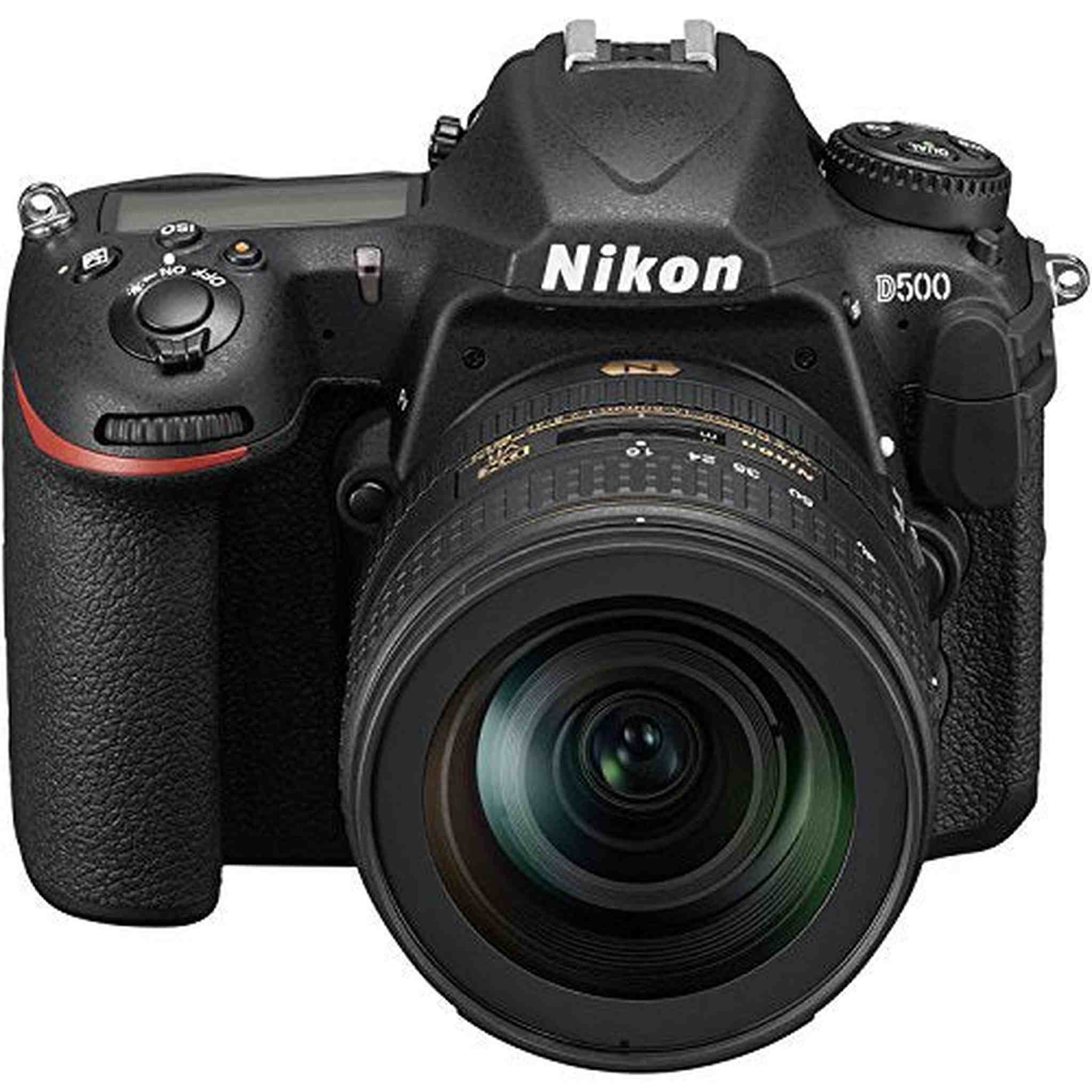 Nikon D500 DSLR Camera with 16-80mm Lens International Model with Extra Accessory Bundle Nikon