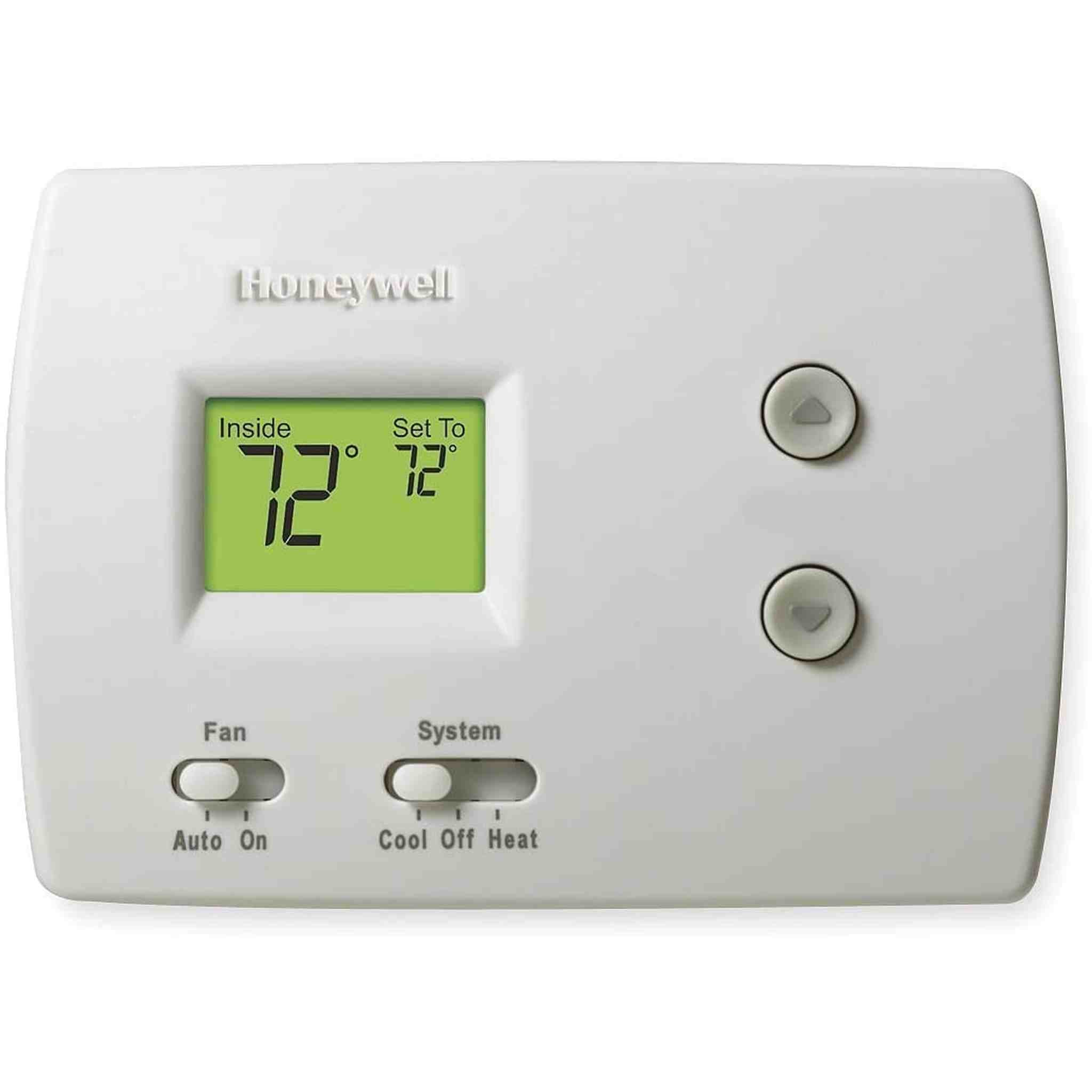 Honeywell TH3110D1008 Pro Non-Programmable Digital Thermostat White Honeywell