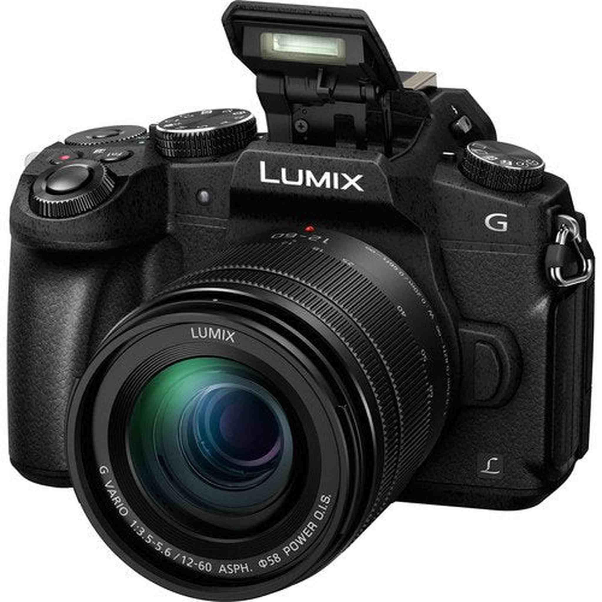 Panasonic Lumix DMC-G85 Mirrorless Micro Four Thirds Digital Camera with 12-60mm Lens Bundle with 64GB Memory Card + Rep Panasonic