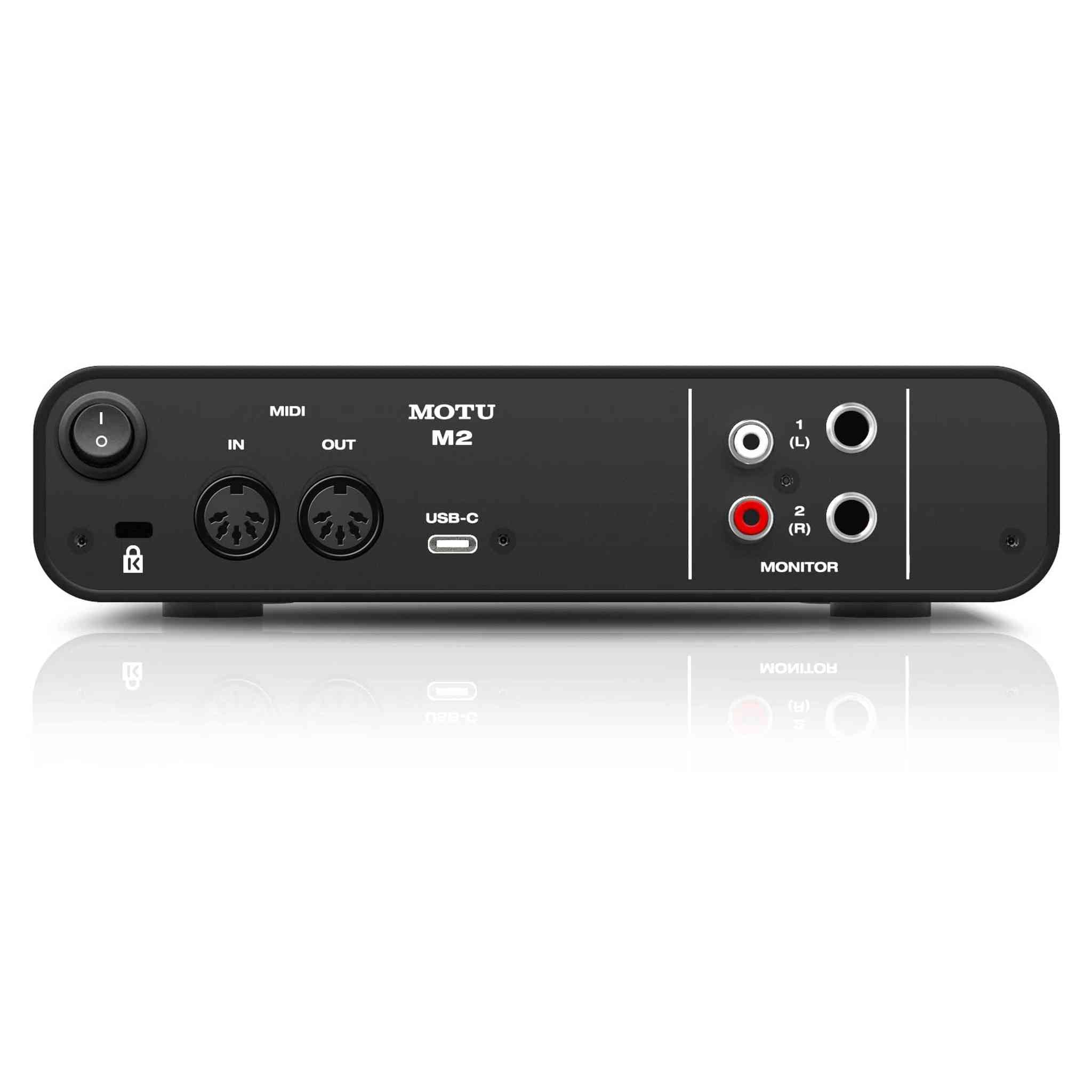 MOTU M2 2x2 USB-C Audio Interface MOTU