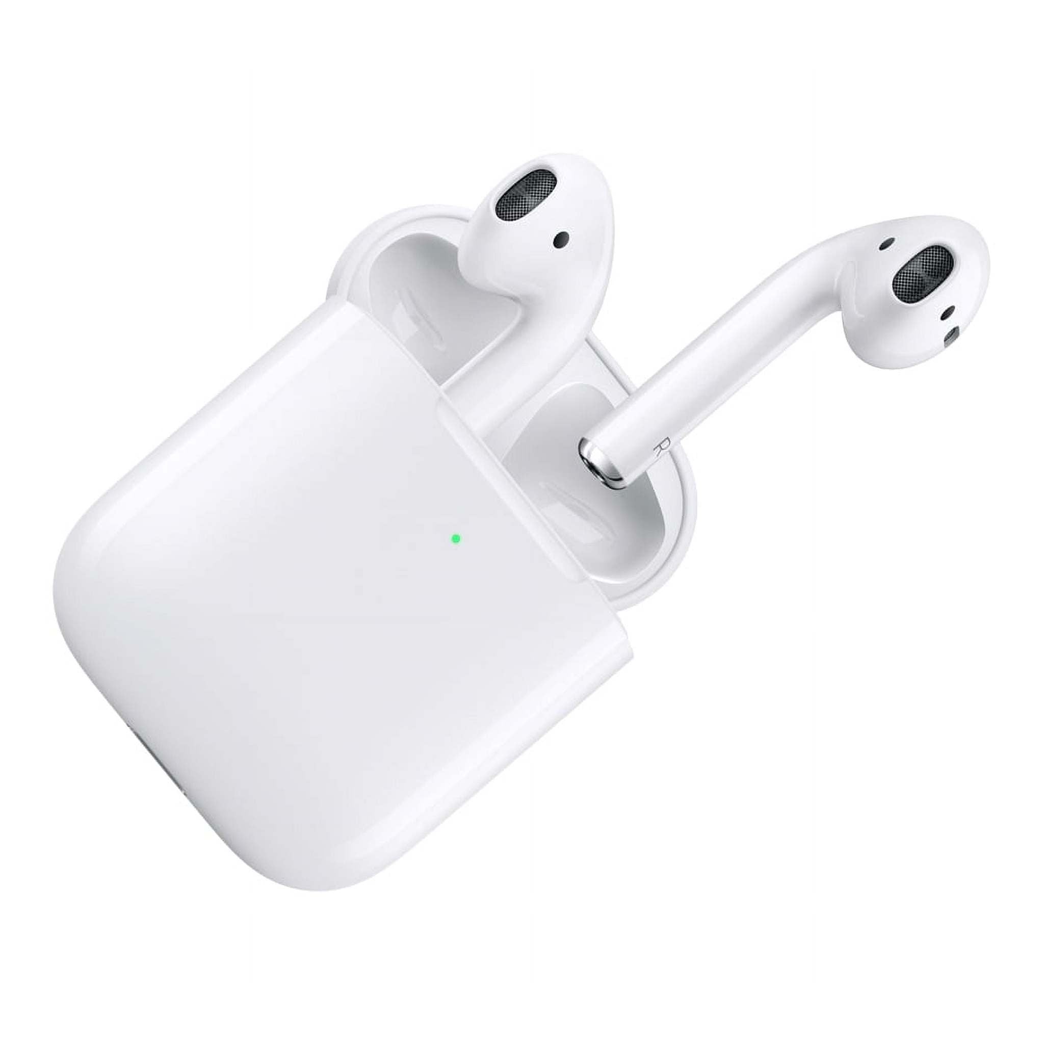 Apple AirPods 2 with Wireless Charging Case (Latest Model)