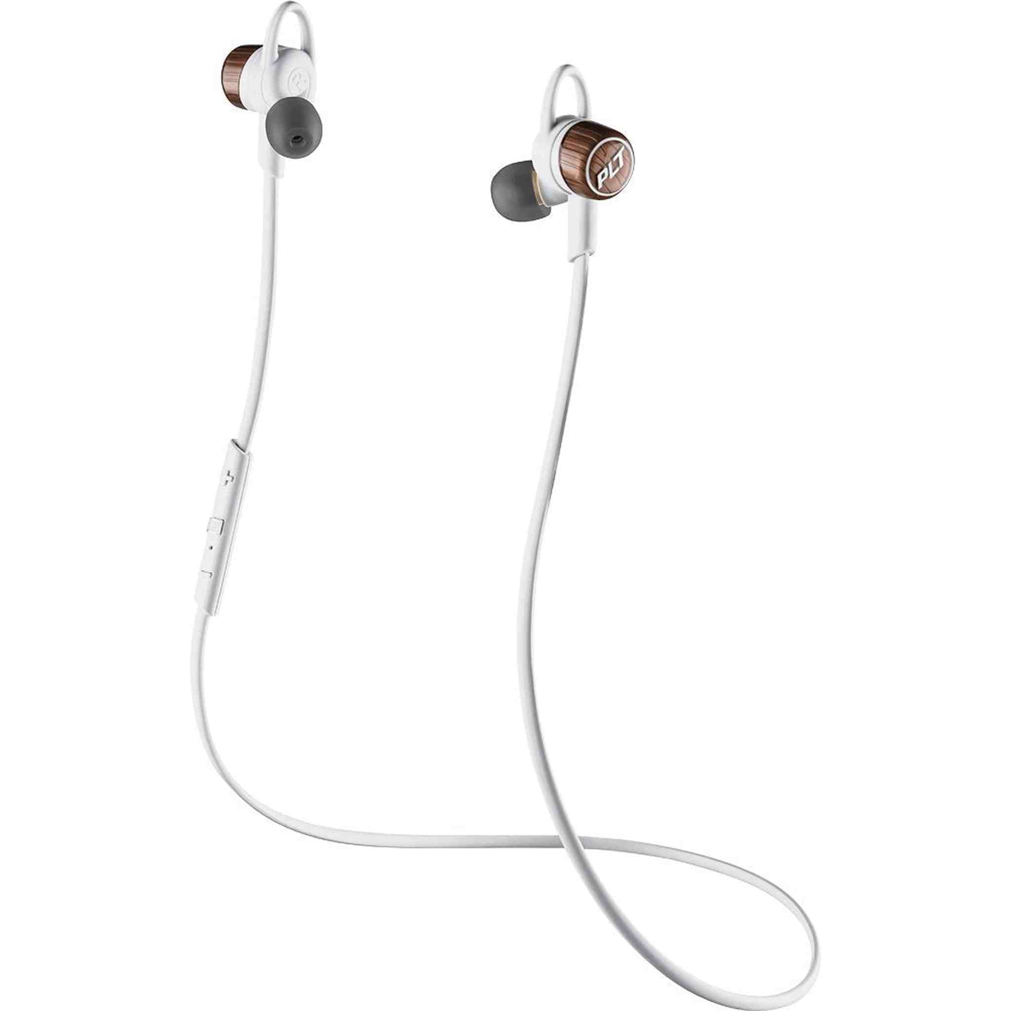 Plantronics BackBeat GO 3 Wireless Earbud Headphones White Copper 204356-63 - Plantronics