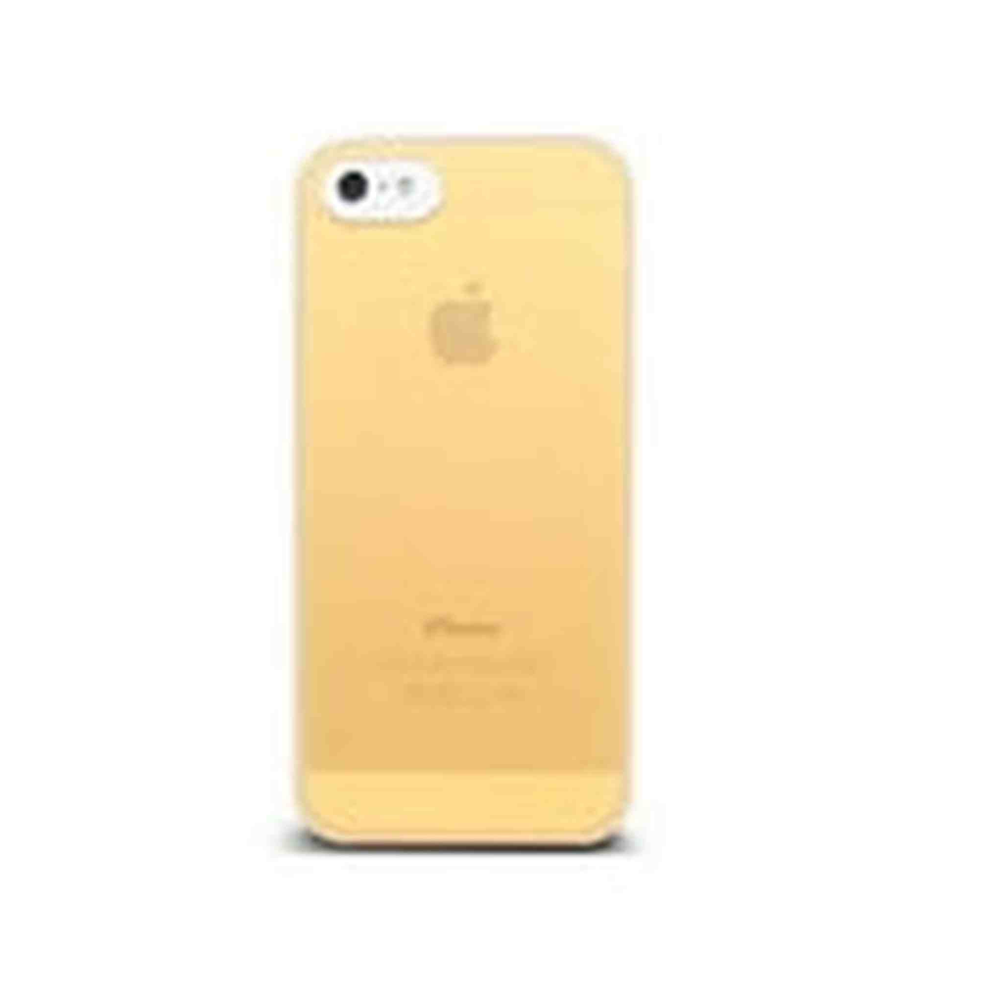 The Joy Factory Tutti Ultra-Slim Hardshell Case for iPhone5/5S, CSD107 Yellow/White The Joy Factory