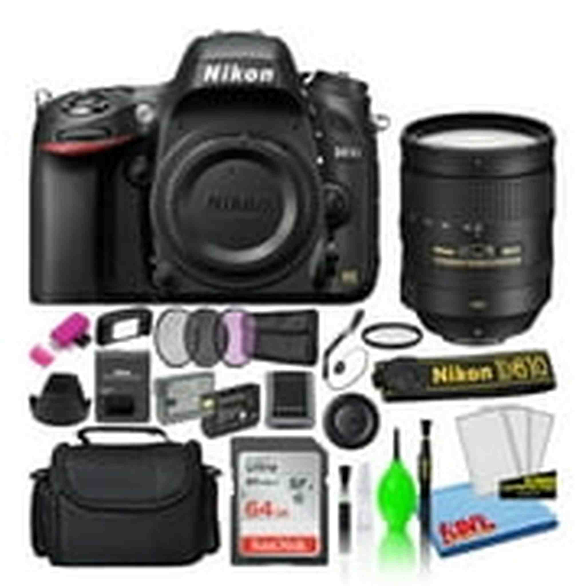 Nikon D610 Digital Camera with 28-300mm Lens 1540 with 64GB Card + Bag Intl Nikon