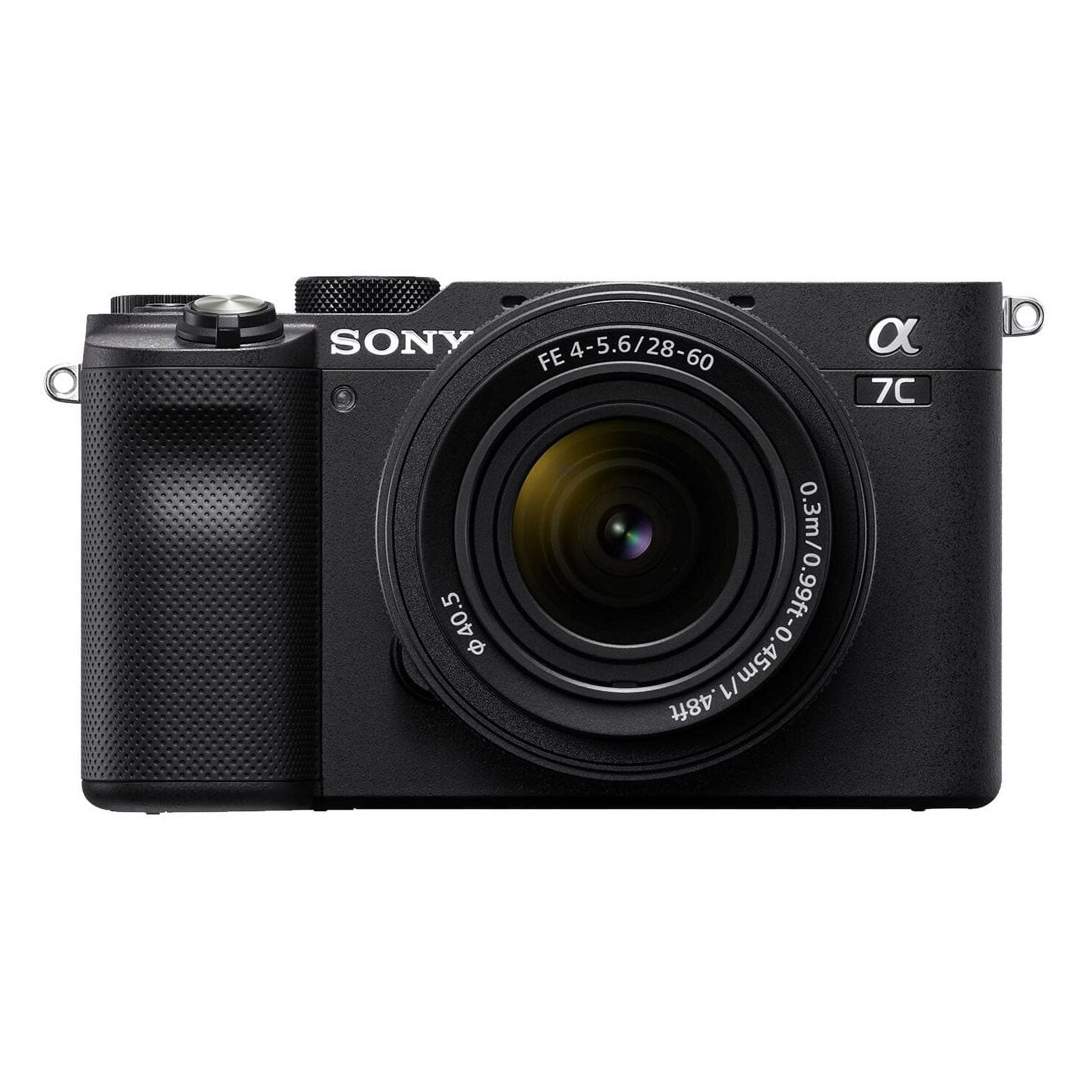 Sony Alpha 7C Full-Frame Compact Mirrorless Camera Kit - Black ILCE7CL/B Sony