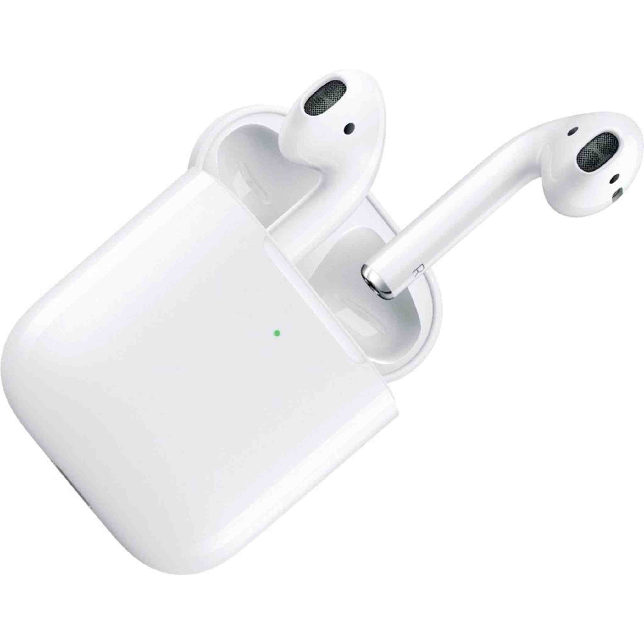 Apple AirPods with Wired Charging (2nd Gen) with Cable Ties + USB Charger