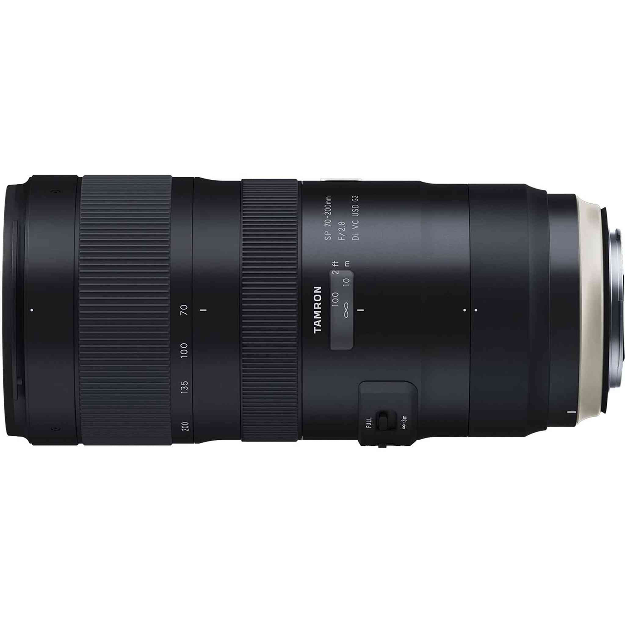 Tamron A025C SP 70-200mm F/2.8 Di VC USD G2 for Canon Digital SLR Camera International Model Tamron