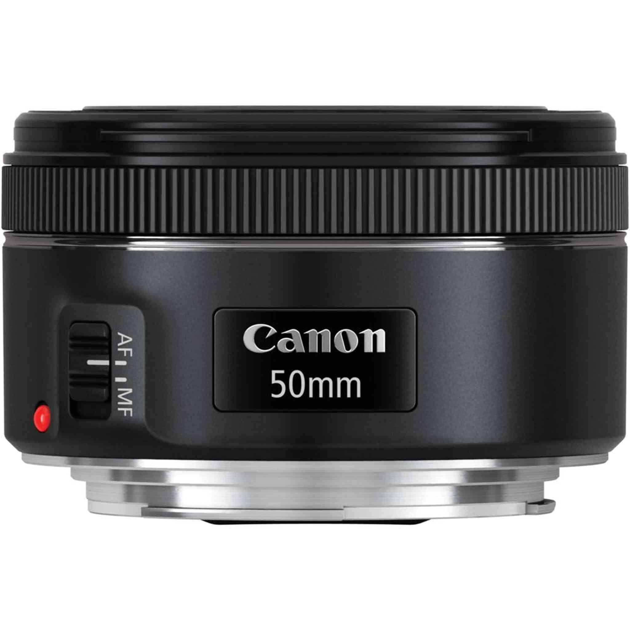 Canon EF 50mm f/1.8 STM Lens 0570C002 - Advanced Bundle - International Version Canon