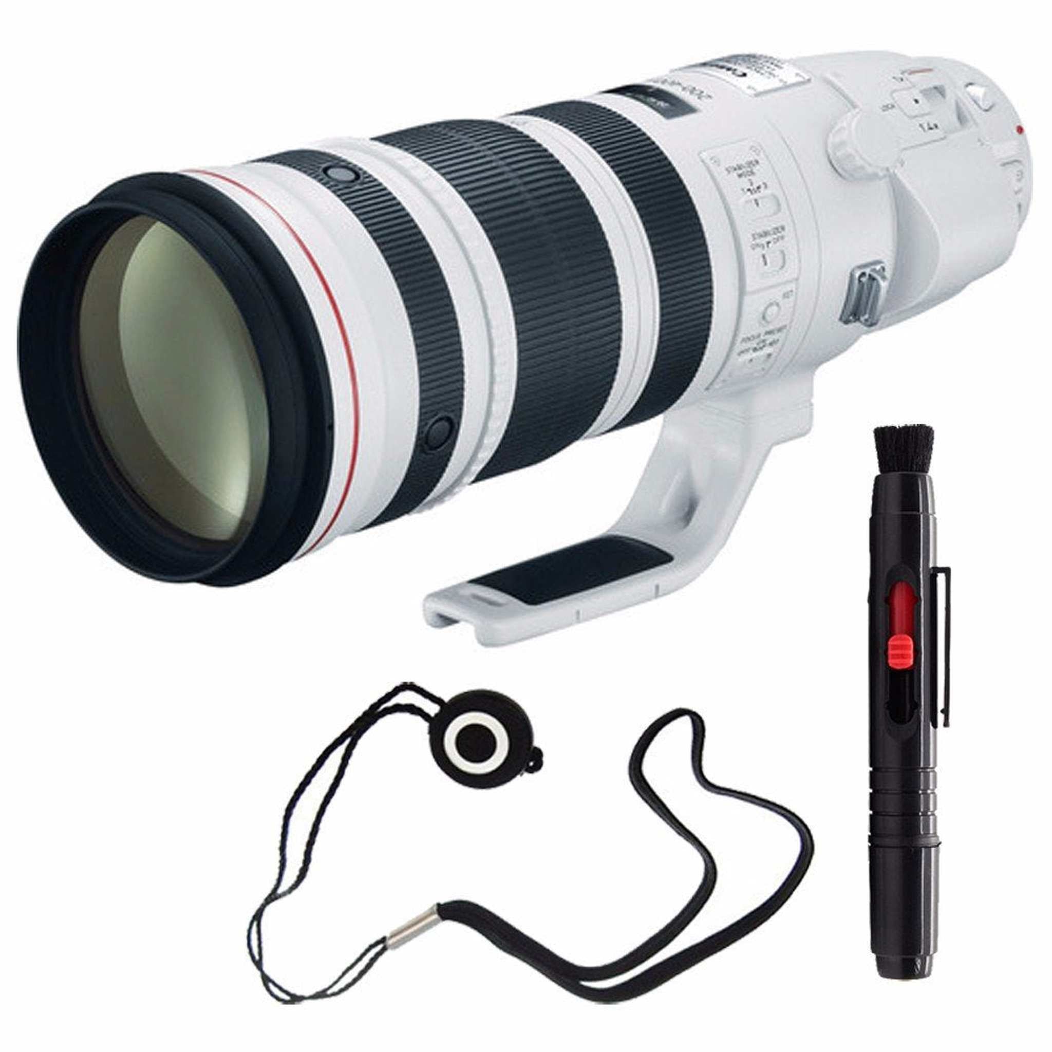 Canon EF 200-400mm f/4L is USM Lens International Model + Lens Cap Keeper Advanced Bundle Canon