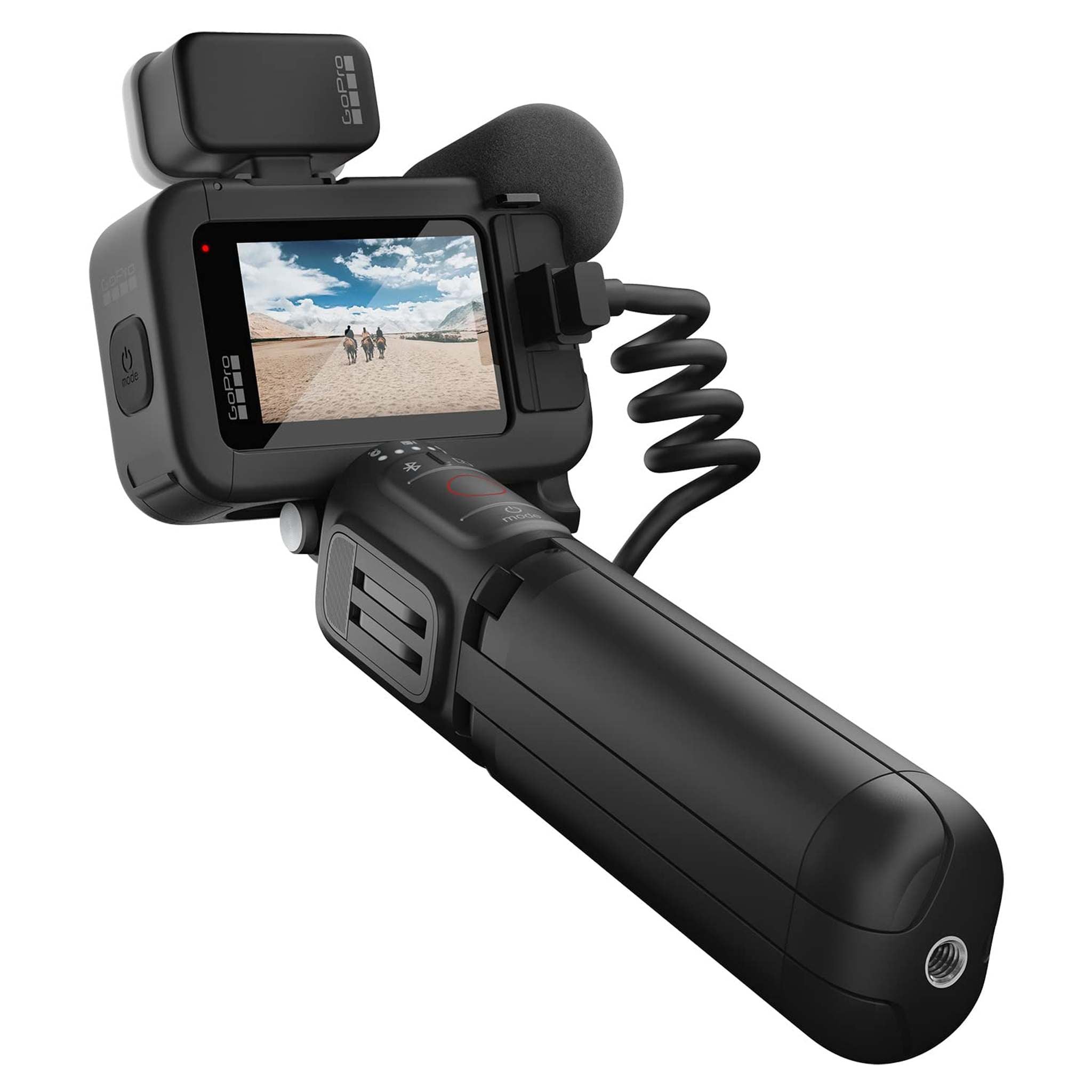 GoPro HERO11 Black Creator Edition - Includes HERO11 , Volta Battery Grip, Tripod, Remote , Media Mod, Light Mod, Enduro Battery, and Carrying Case GoPro