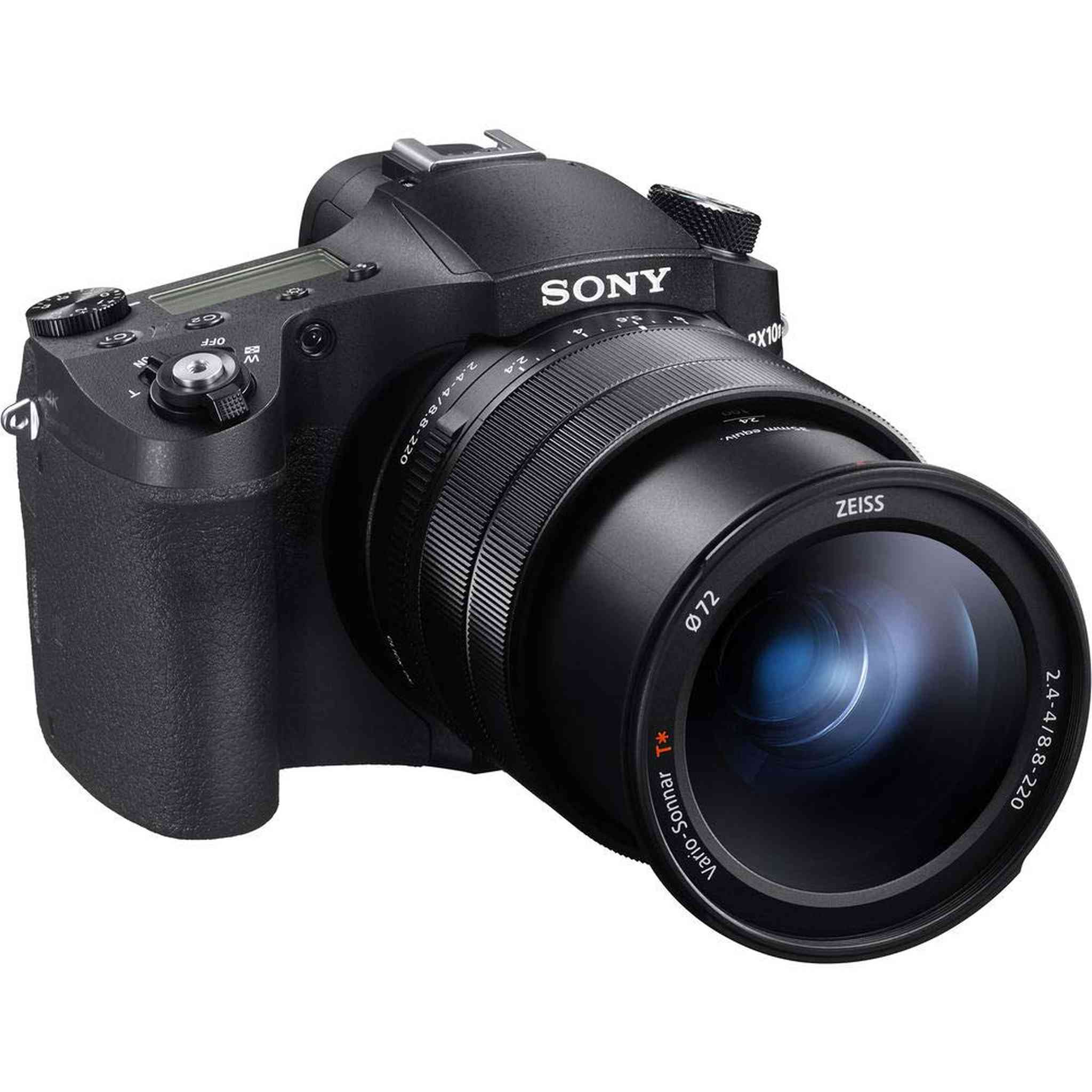 Sony Cyber-shot DSC-RX10 IV Camera DSCRX10M4/B With Soft Bag, Tripod, Additional Battery, 64GB Memory Card, Card Reader , Plus Essential Accessories Sony