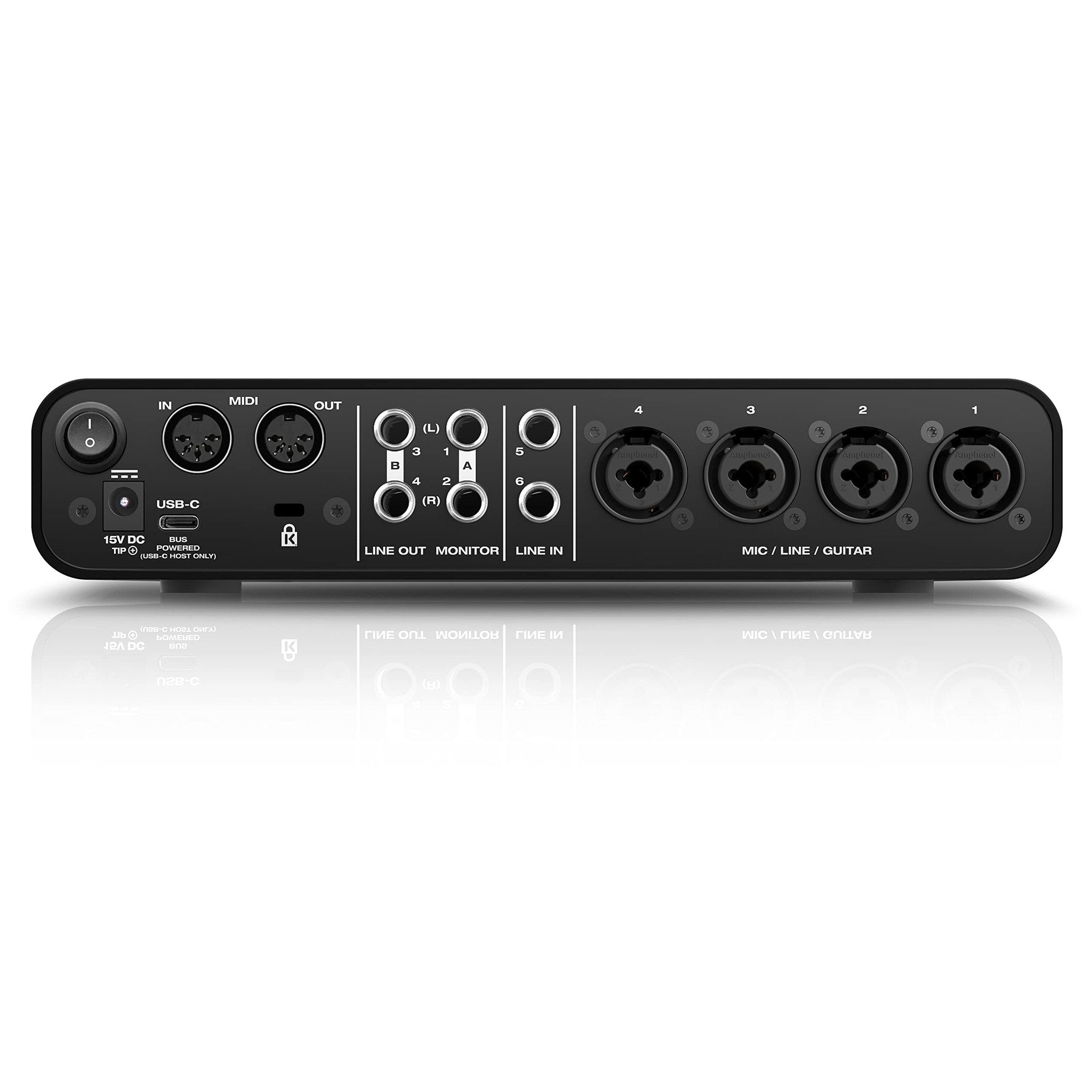 MOTU M6 6x4 USB-C Audio Interface with Studio-Quality Sound MOTU