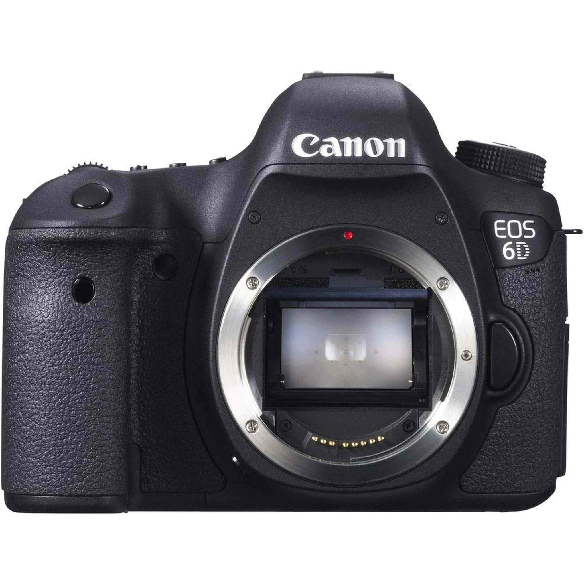 Canon EOS 6D DSLR Camera Body Only - Open Box International Model with Extra Accessory Bundle Canon