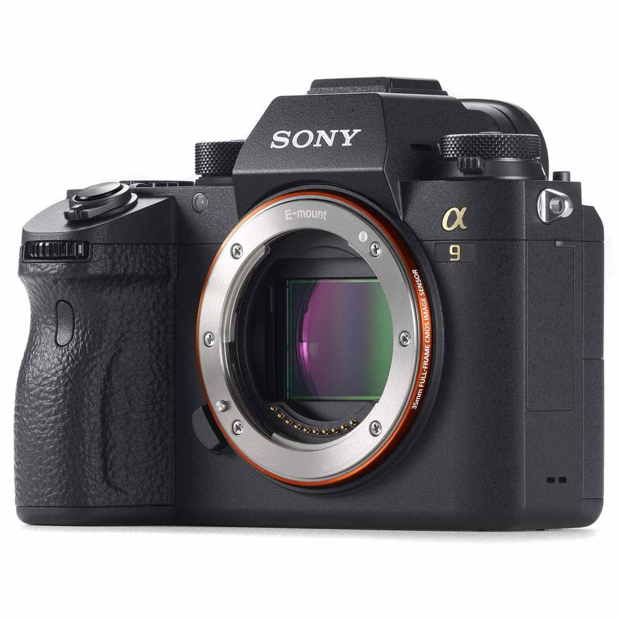 Sony Alpha a9 Mirrorless Camera ILCE9/B With Soft Bag, Additional Battery, 64GB Memory Card, Card Reader , Plus Essential Accessories Sony