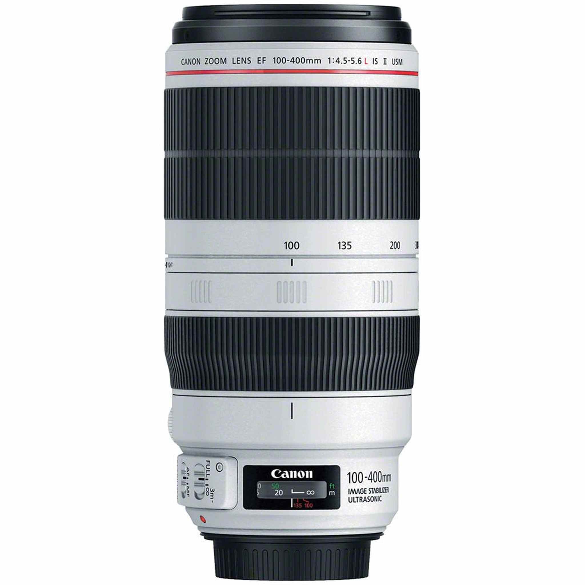 Canon EF 100-400mm f/4.5-5.6L is II USM Lens International Version Professional Bundle Canon