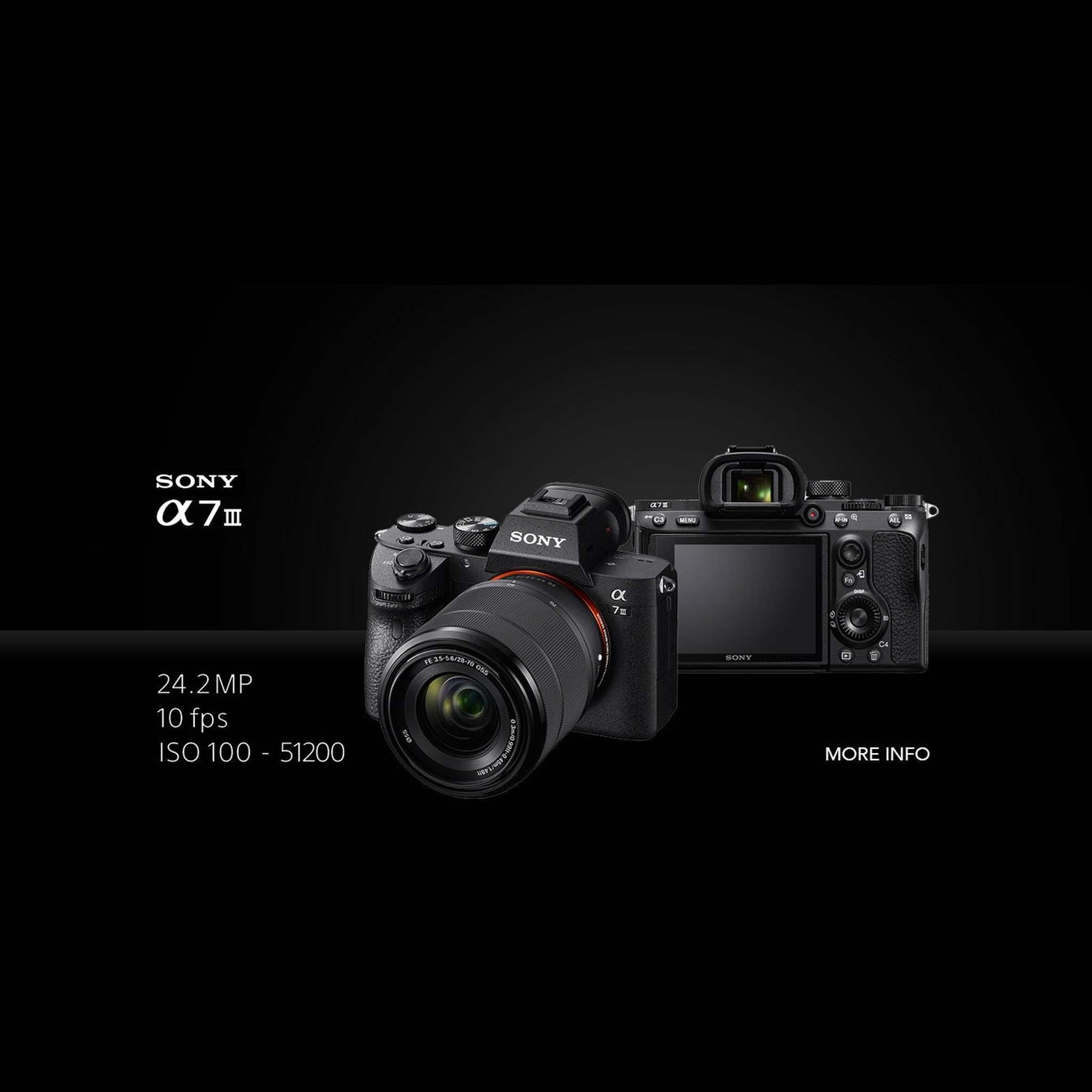 Sony Alpha a7 III Mirrorless Digital Camera International Version Mega Accessory Kit Sony