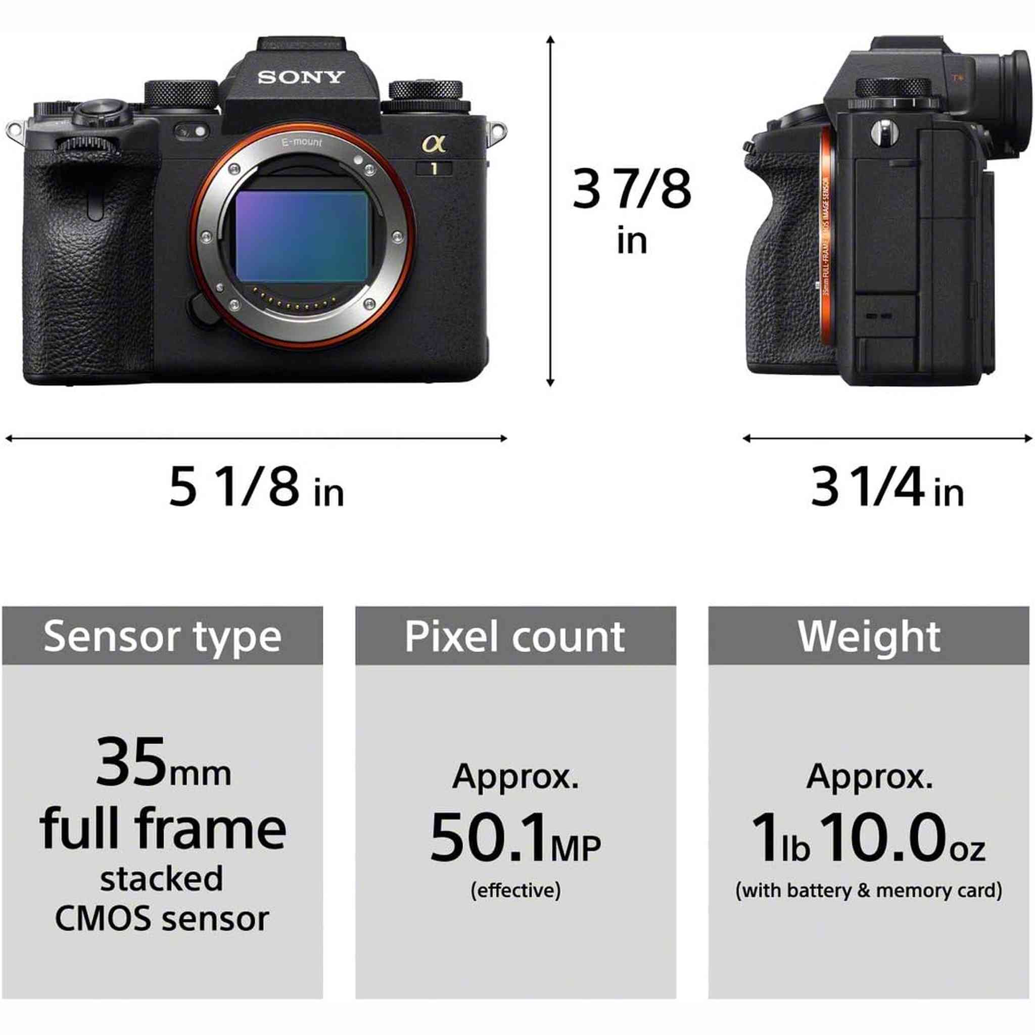 Sony Alpha 1 Full-frame Interchangeable Lens Mirrorless Camera Sony