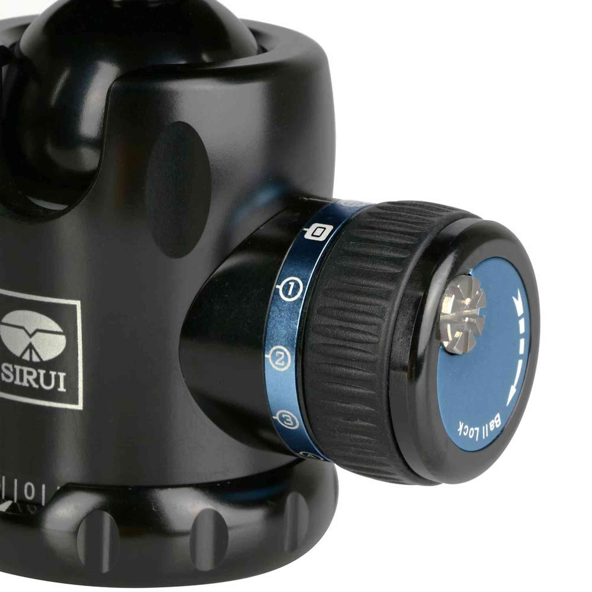 Sirui K-10X 33mm Ballhead with Quick Release, 44.1 lbs Load Capacity Sirui