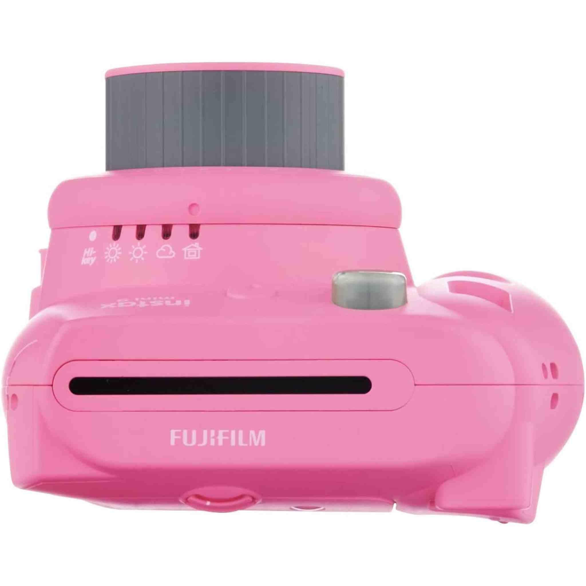 Fujifilm Instax Mini 9 Instant Camera Flamingo Pink with 20 Mini Films Bundle Fujifilm