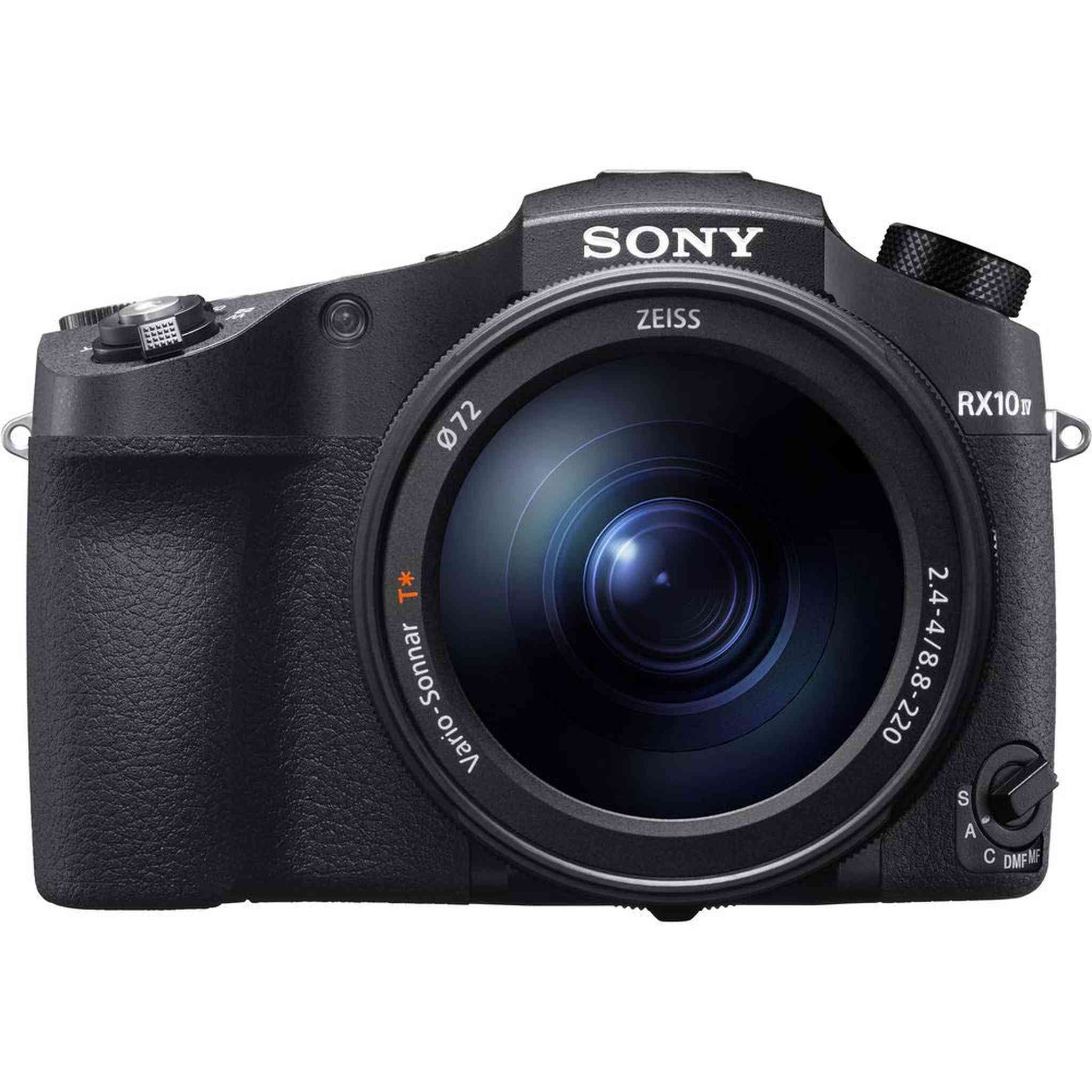 Sony Cyber-shot DSC-RX10 IV Camera DSCRX10M4/B With Soft Bag, 64GB Memory Card, Card Reader , Plus Essential Accessories Sony