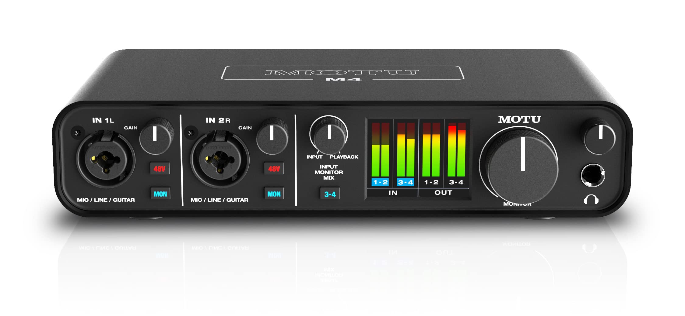 MOTU M4 4x4 USB-C Audio Interface MOTU