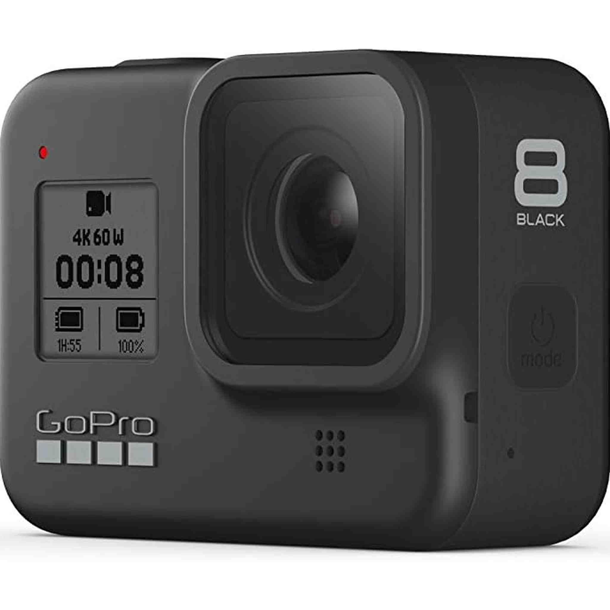 GoPro HERO8 Black Action Camera + PNY Elite-X 32GB U3 microSDHC Card Bundle GoPro