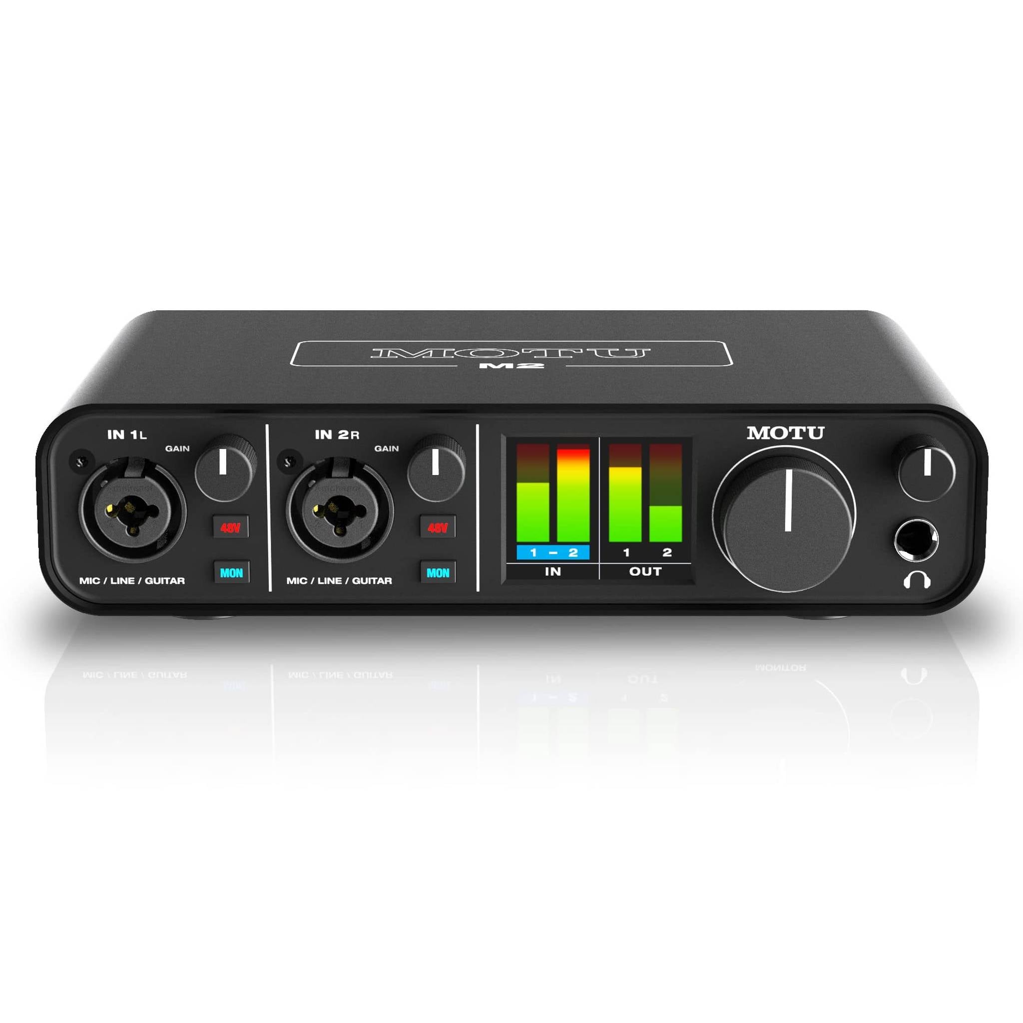 MOTU M2 2x2 USB-C Audio Interface MOTU