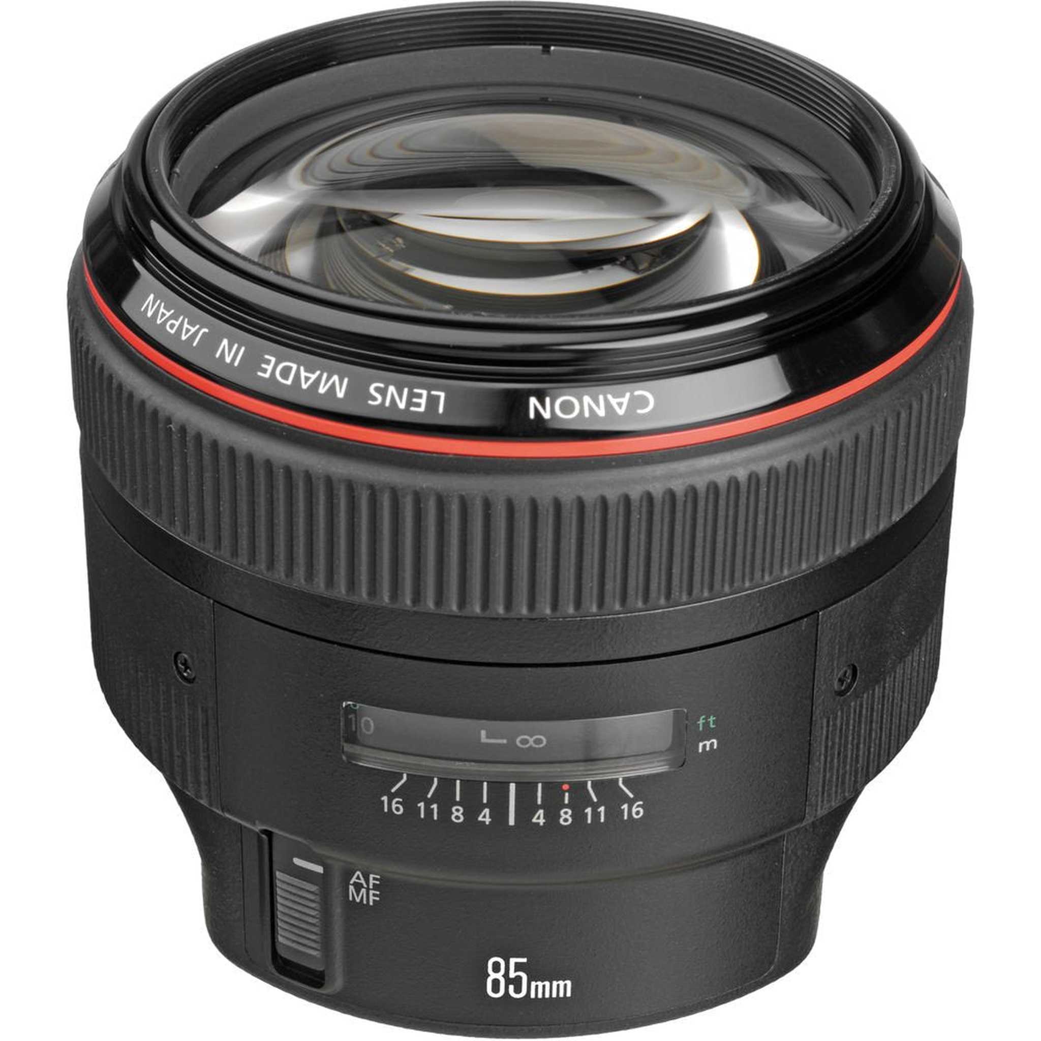 Canon EF 85mm f/1.2L II USM Lens for Canon EF Mount + Accessories International Model with 2 Year Warranty Canon