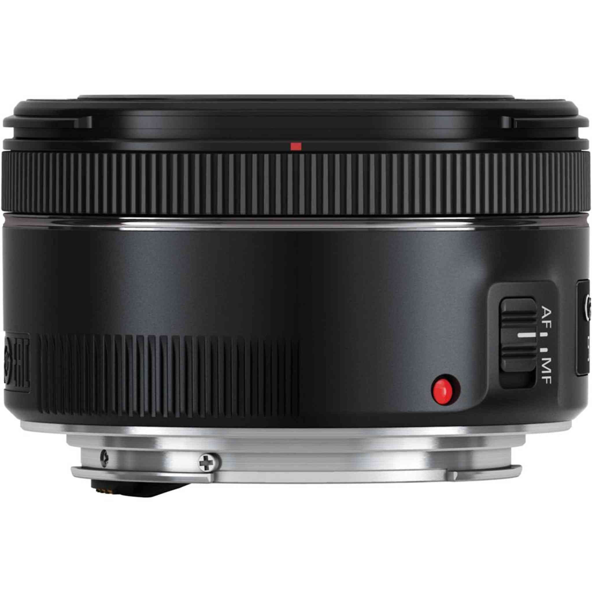 Canon EF 50mm f/1.8 STM Lens 0570C002 + 64GB Memory Card - Deluxe Bundle- International Version Canon