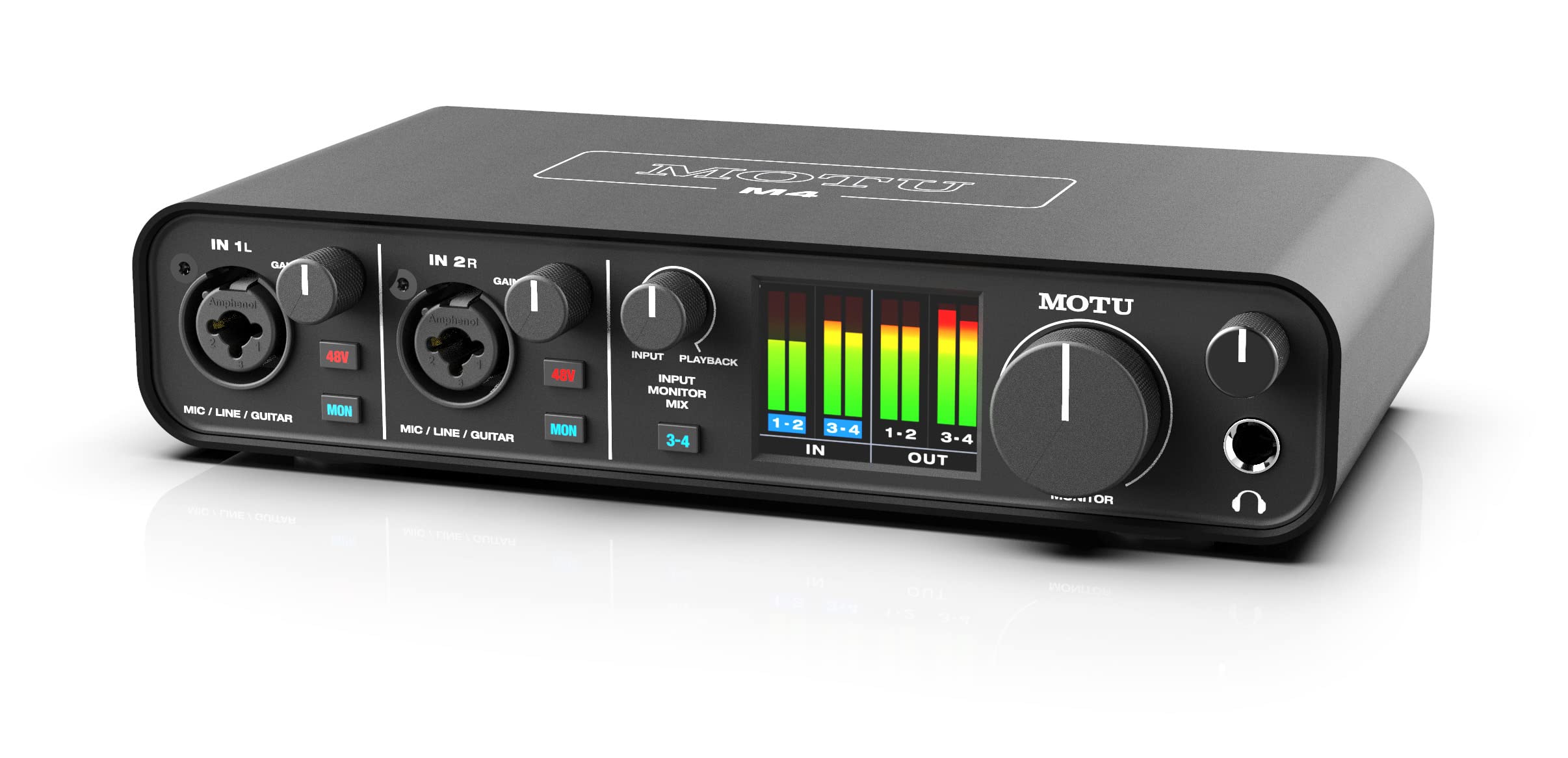 MOTU M4 4x4 USB-C Audio Interface MOTU