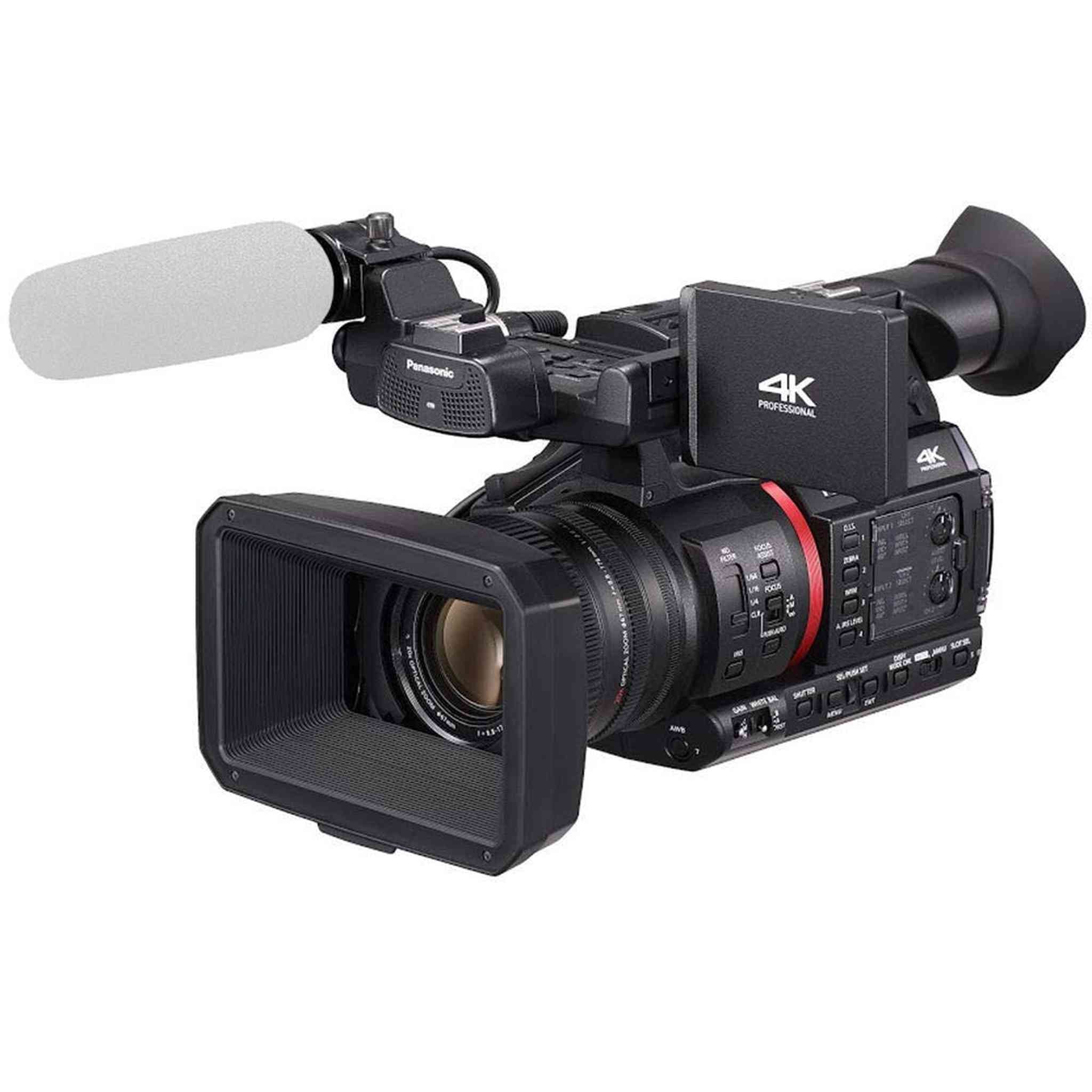 Panasonic AG-CX350 4K Camcorder Accessory Bundle with Cleaning Kit and Memory Card Kit Panasonic